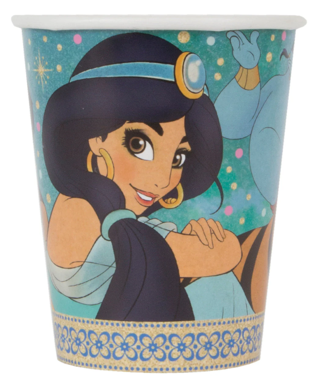 Aladdin Paper Cup (8) - A Magical Celebration with Aladdin and Jasmine!