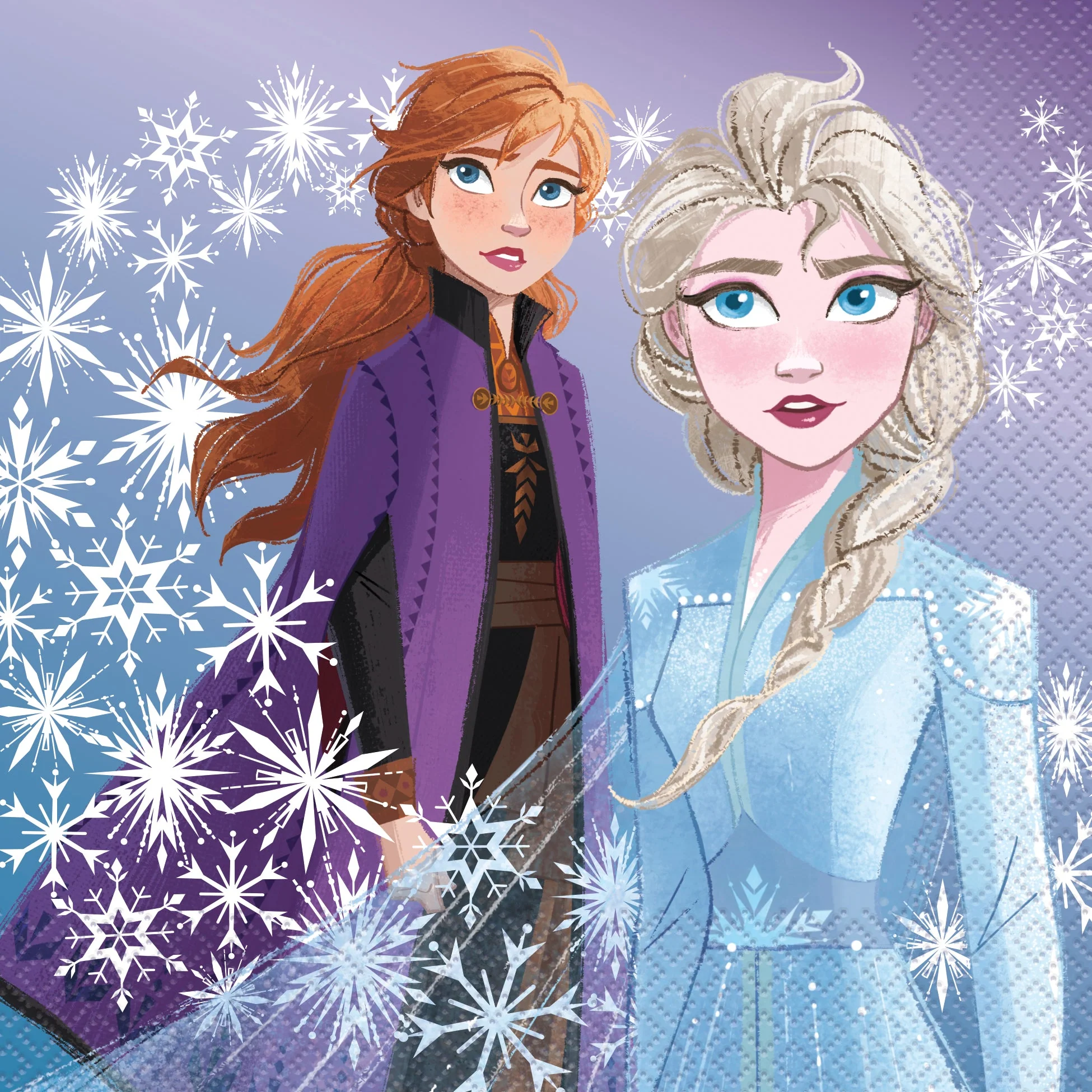 Embrace the Magic of Frozen with Reine des Neiges Lunch Napkins - Enchanting Feasts Await!