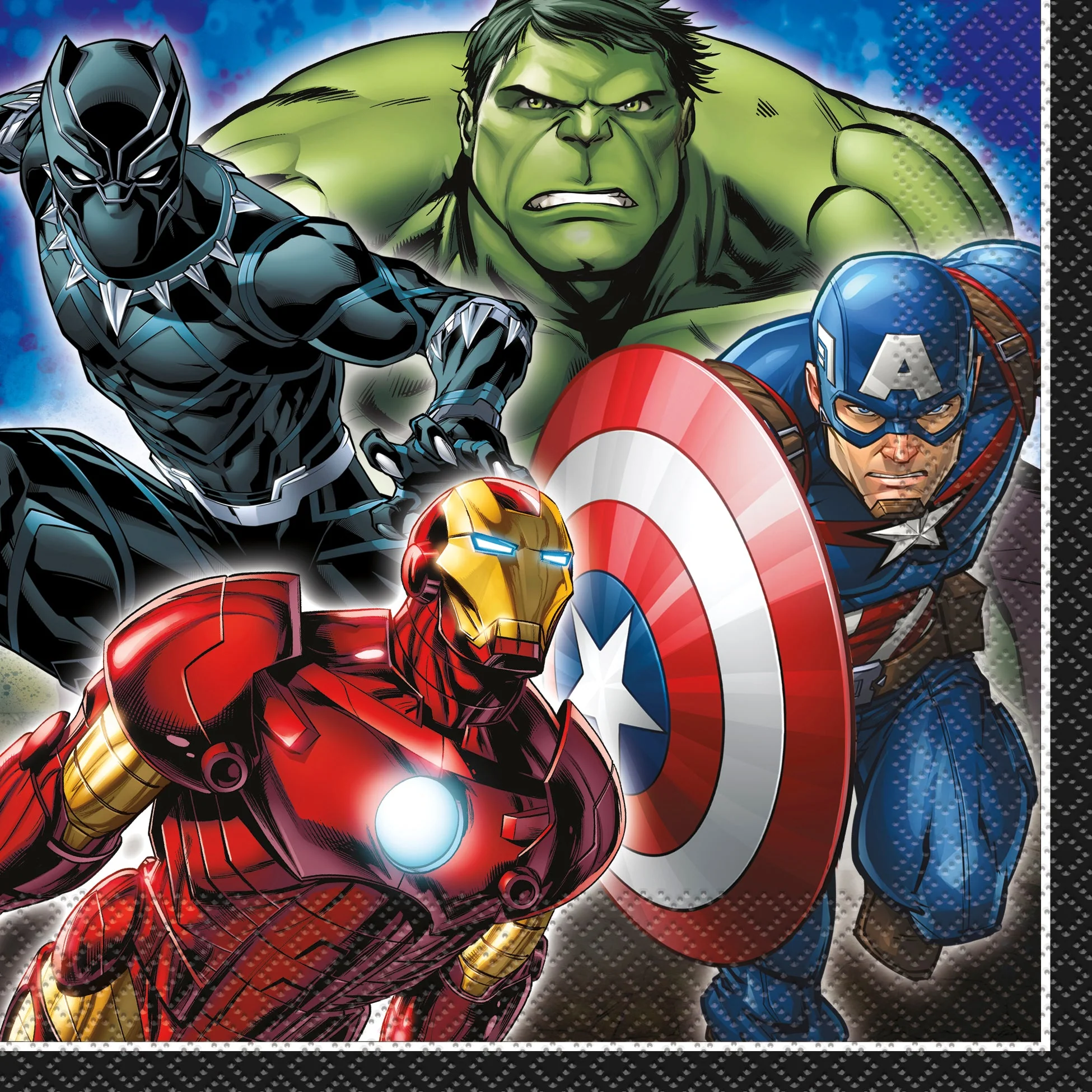 Unleash the Heroic Feasts with Avengers Lunch Napkins - Epic Adventures Await!