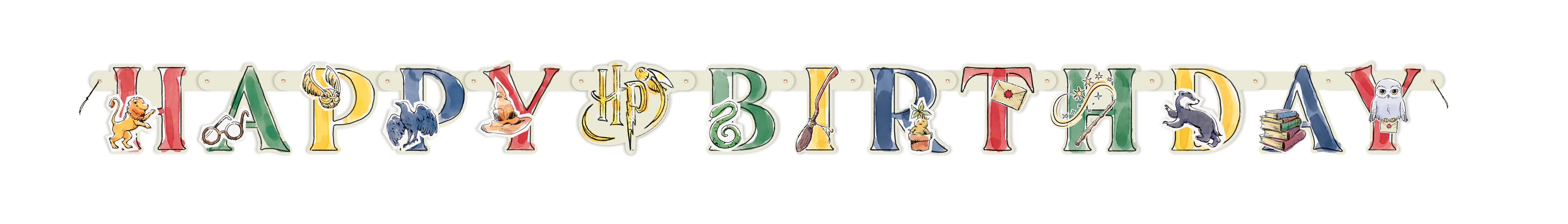Magical Harry Potter Party Banner - Easy Set-up, Affordable Themed Decoration