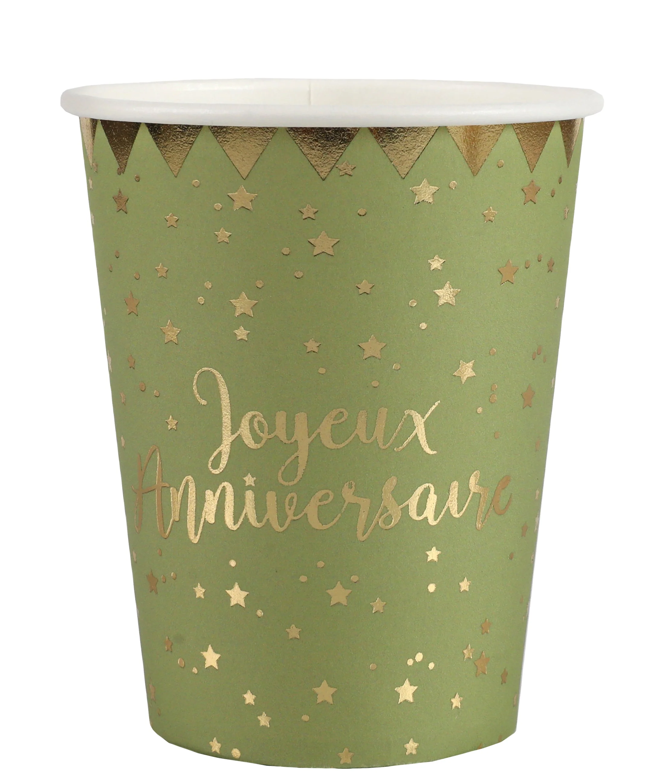 Elegant Birthday Paper Cups Set - Trending Party Supplies for Chic Celebrations