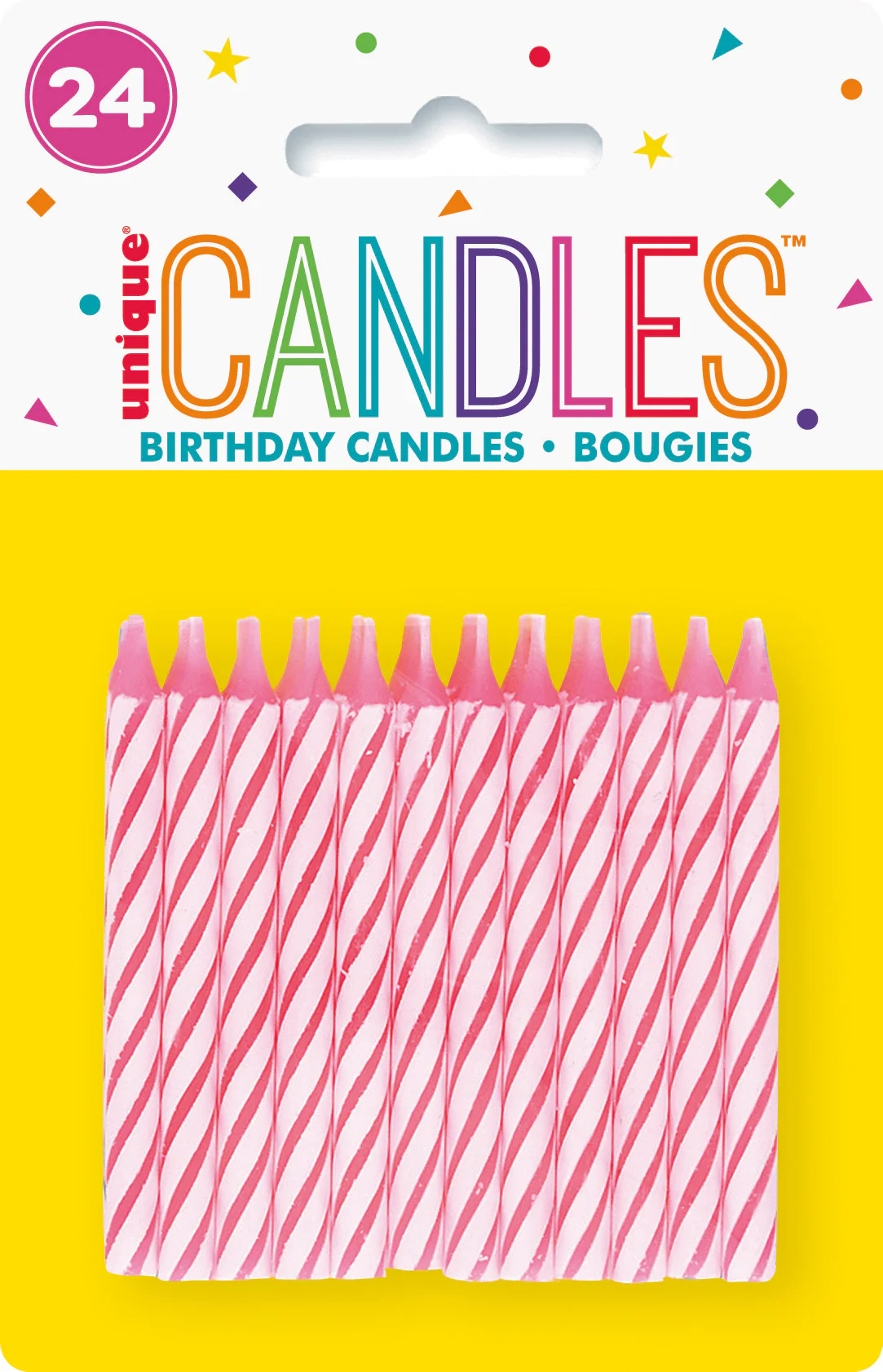 Celebrate Brightly with Affordable Coordinated Birthday Candles - Pack of 4