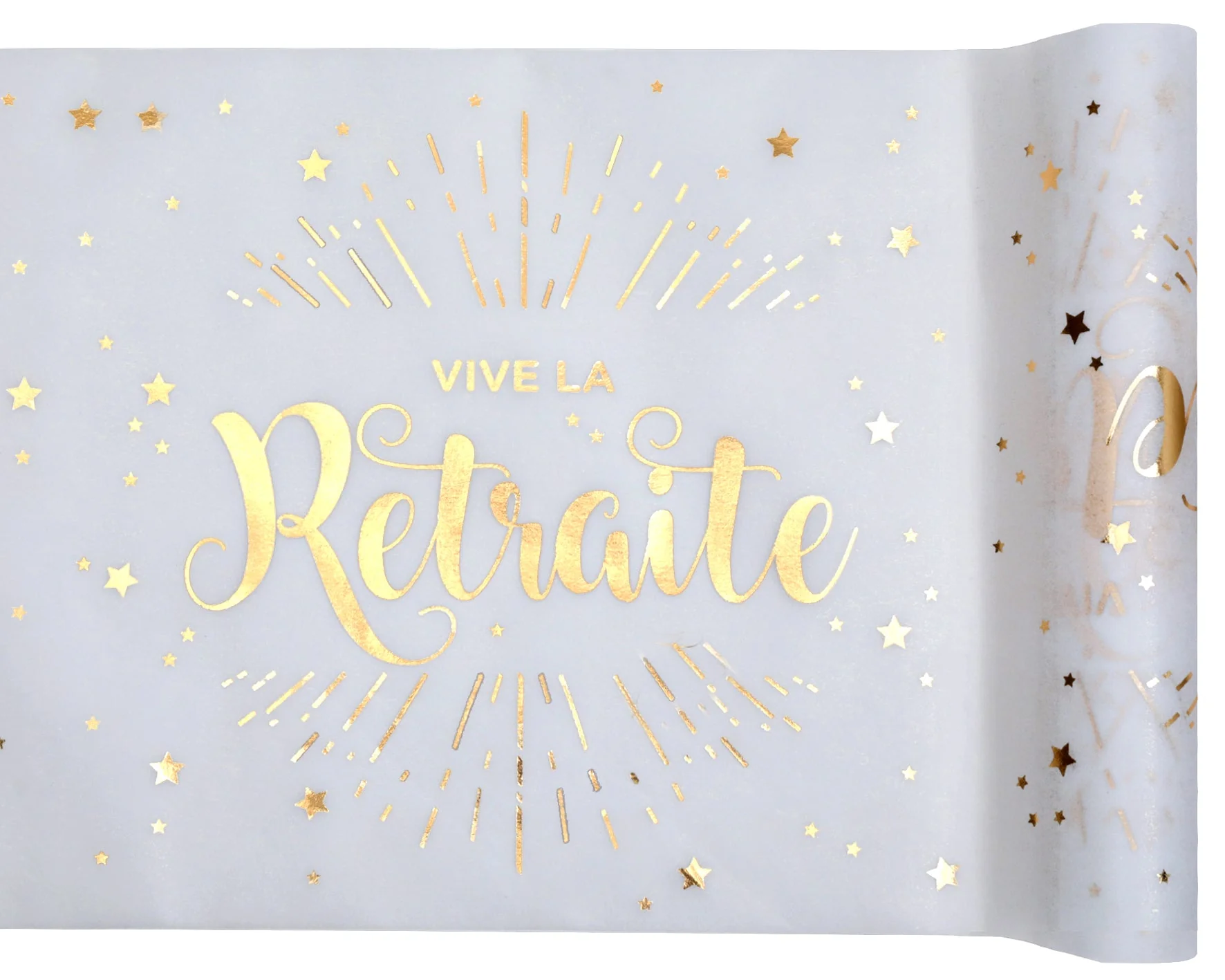 Elegant Retirement Party Table Runner - Enhance Your Decor with Style & Grace