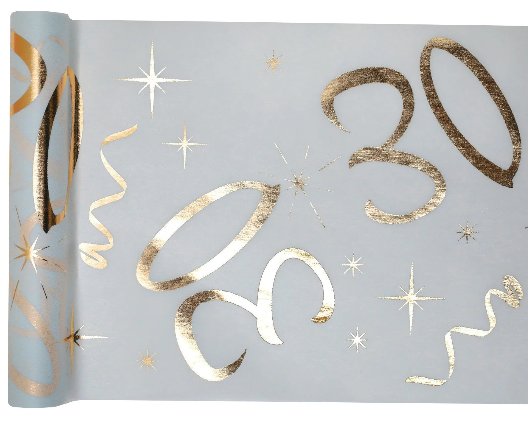 Elegant 30th Birthday Gold Metallic Table Runner - Elevate Your Party Aesthetic