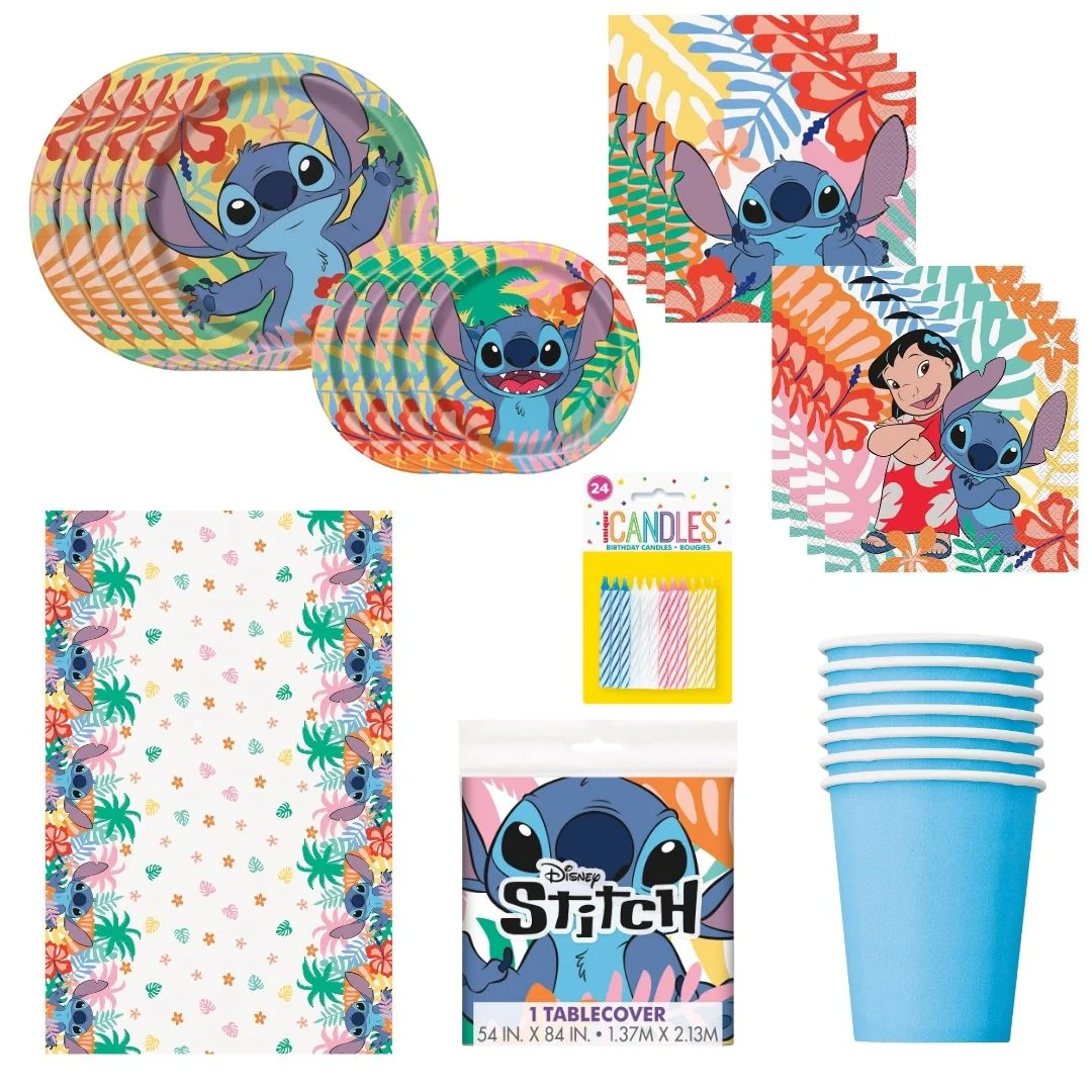Lilo and Stitch Party Bundle �C Complete Supplies for Joyful Celebrations!