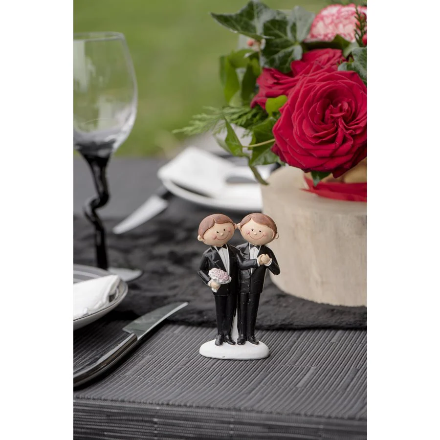 Elegant Wedding Figurine - Stylish Decor for Trend-Setting Theme Celebrations