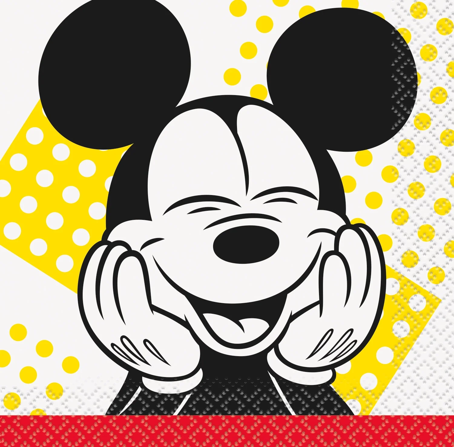 Mickey Mouse Beverage Napkins - Add Some Magic to Your Party!