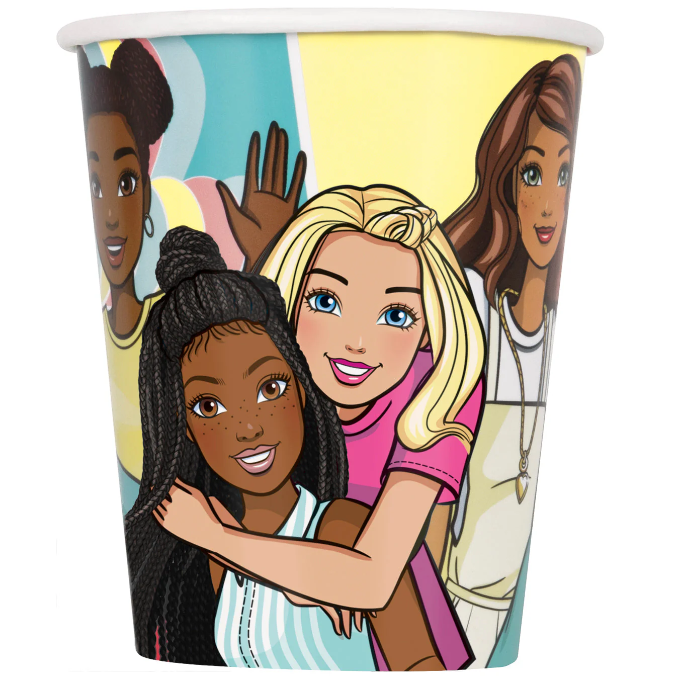 Barbie-Themed Affordable Party Solution: Easy-Setup, 8-Pack Paper Cups!