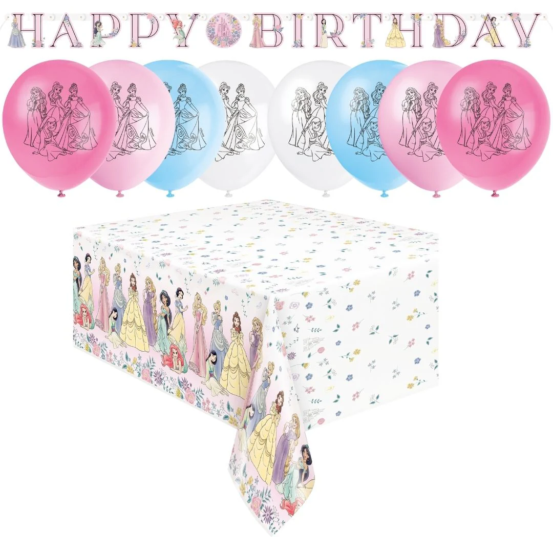 Disney Princesses 2 Party Bundle: Effortless Planning, Fun Included!