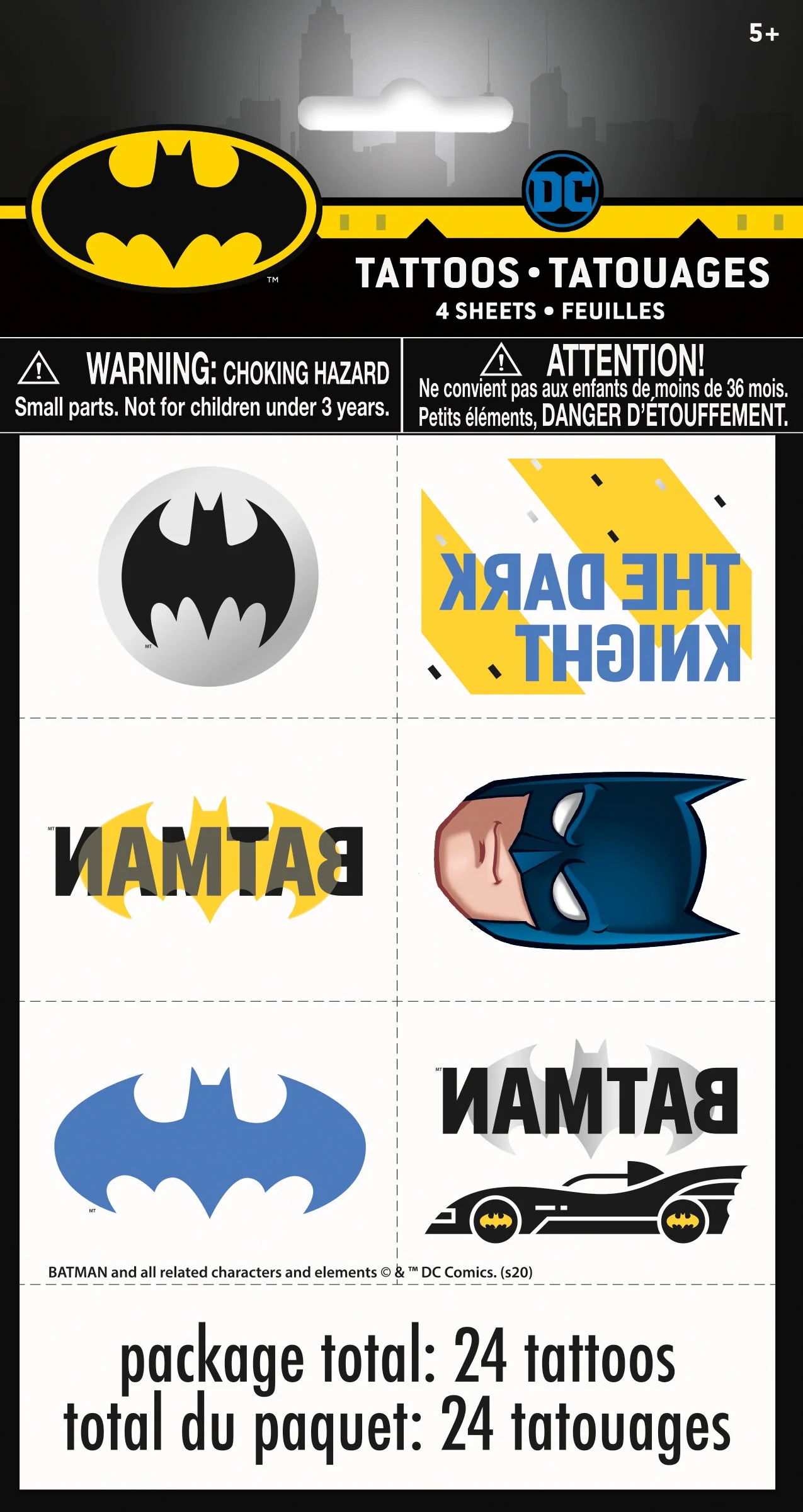 Party Like a Superhero with Batman Tattoos! Get Your Heroic Style On!