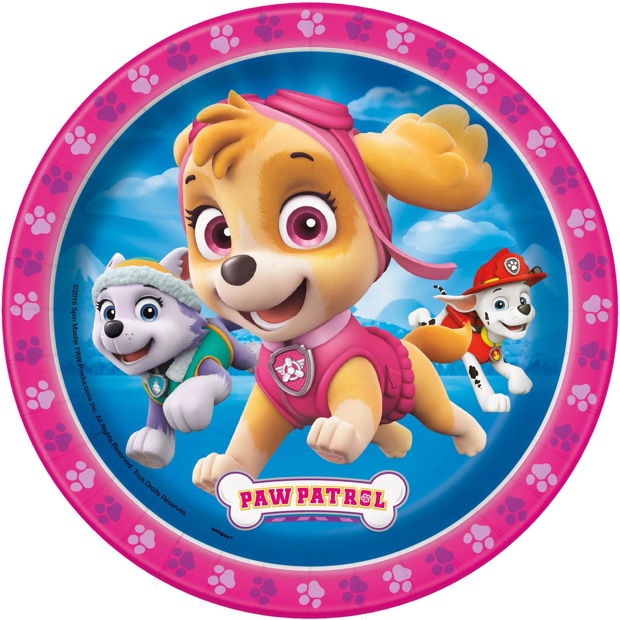 Adventure Awaits with Skye Paw Patrol Dessert Plates: Sweet Delights for a Paw-some Celebration!