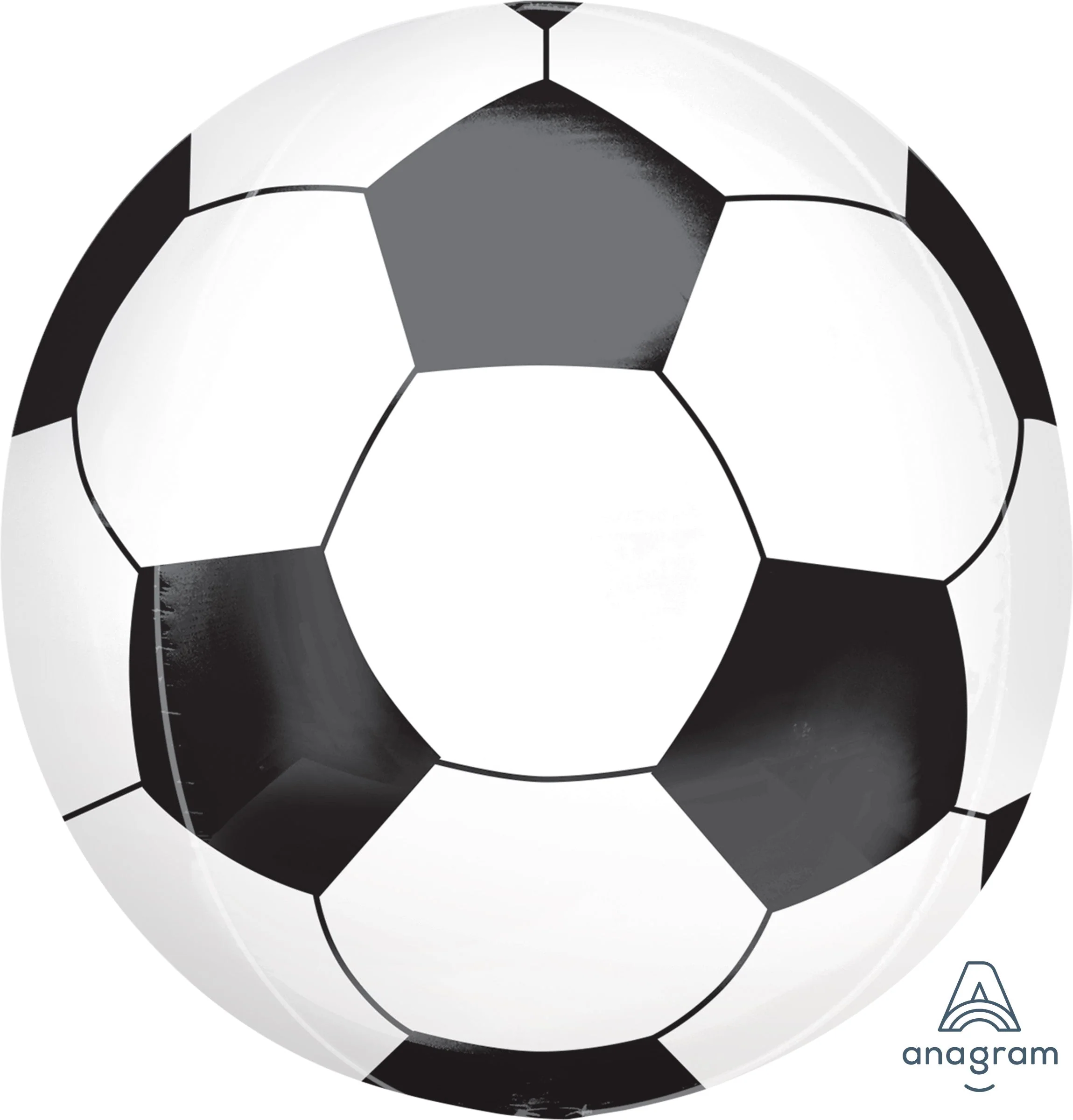 Spectacular Soccer-Themed Orbz Foil Balloon - Delightful Party Decor with Extended Float Time