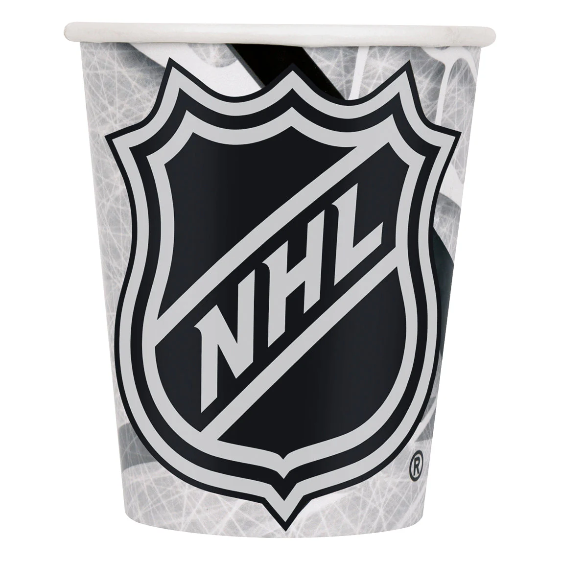 LNH Paper Cup (8) - Score Big with Hockey-Themed Party Fun!