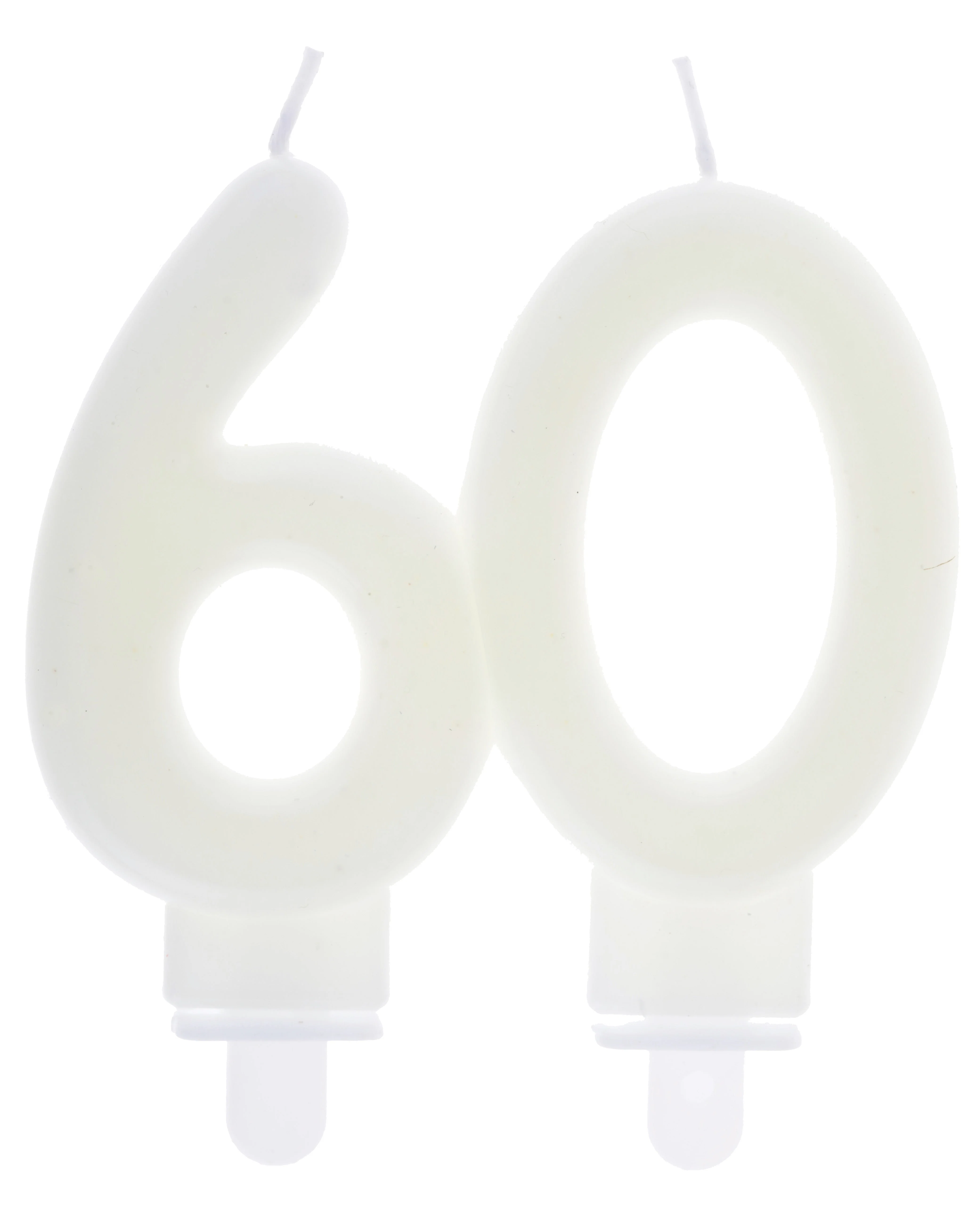 Premium Glow-in-The-Dark 60th Birthday Candle - A Stylish, Trend-Setting Party Essential