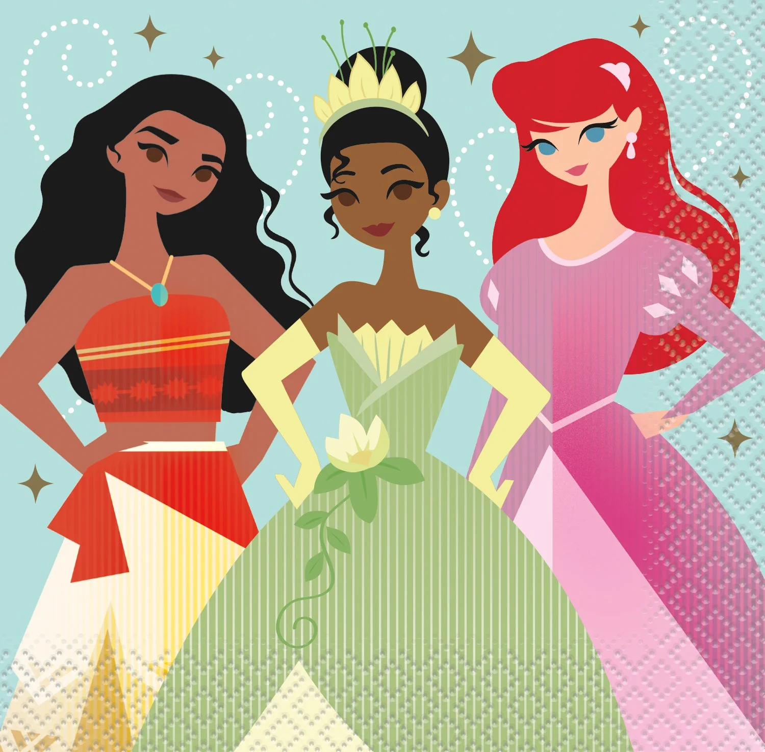 Enchanting Moments with Disney Princess Beverage Napkins - Let Your Dreams Come True!