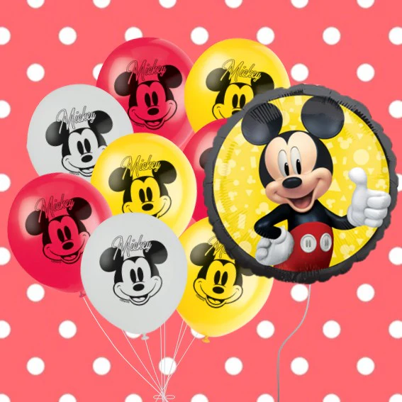 Mickey Mouse Party Bundle: 9 Essential Supplies for Instant Fun!