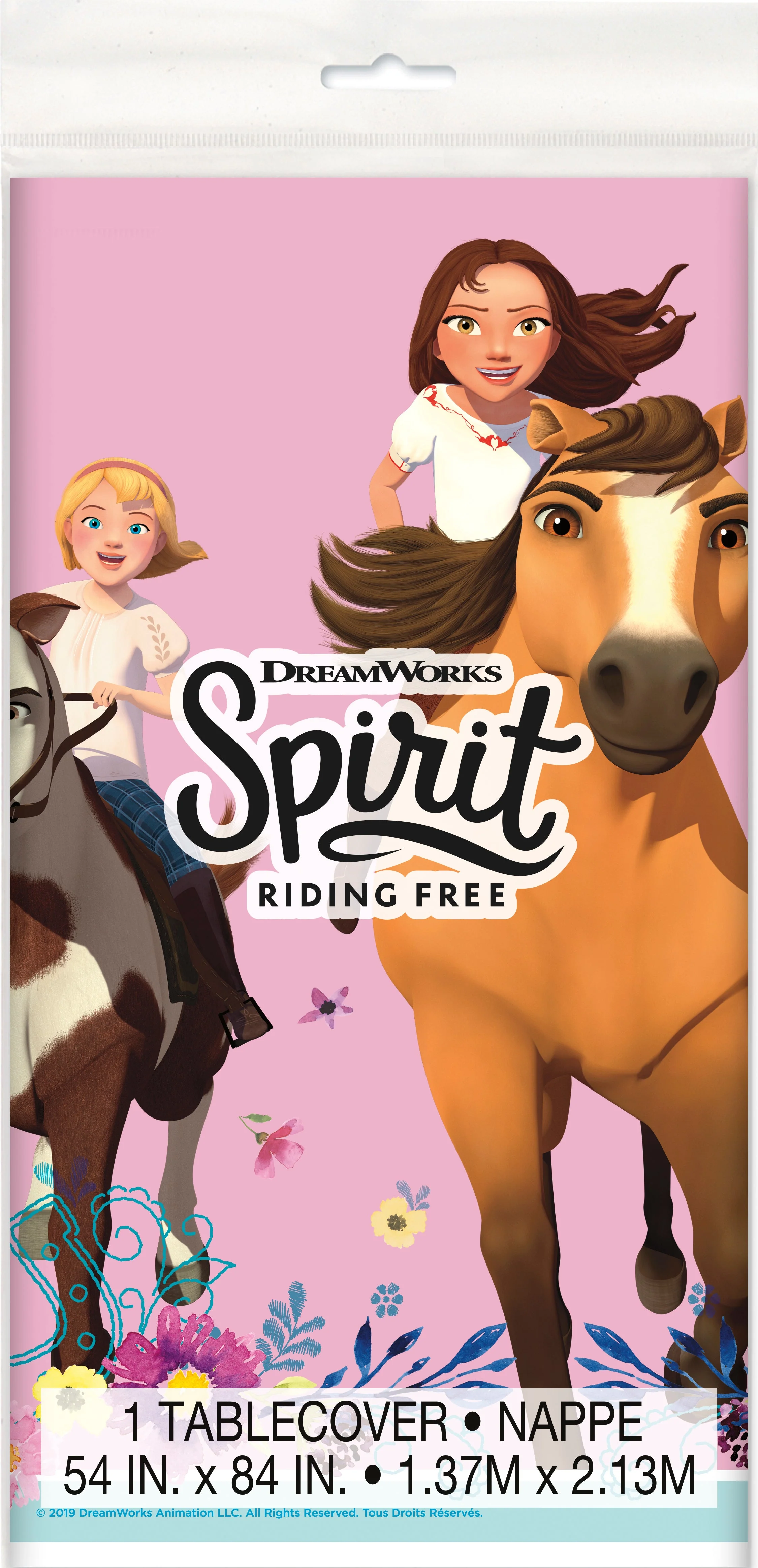 Wild Frontier Spirit Riding Free Tablecover �C Gallop into Party Fun!