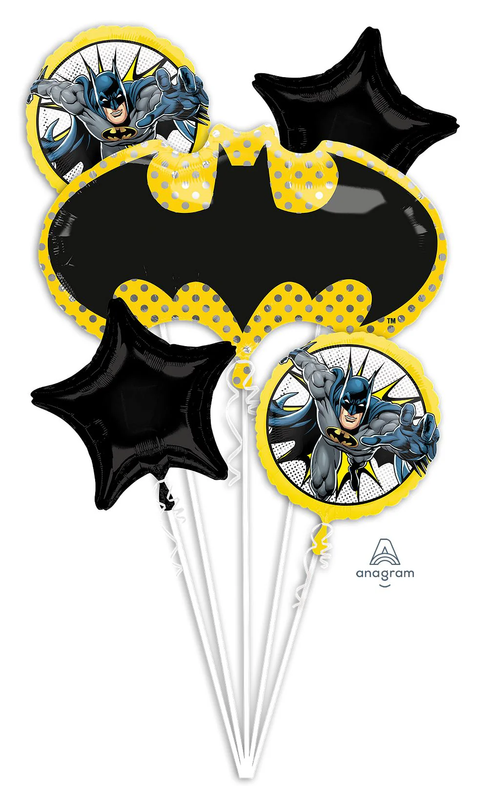 Batman Party Bundle: Official Balloon Pack for Effortless Fun!