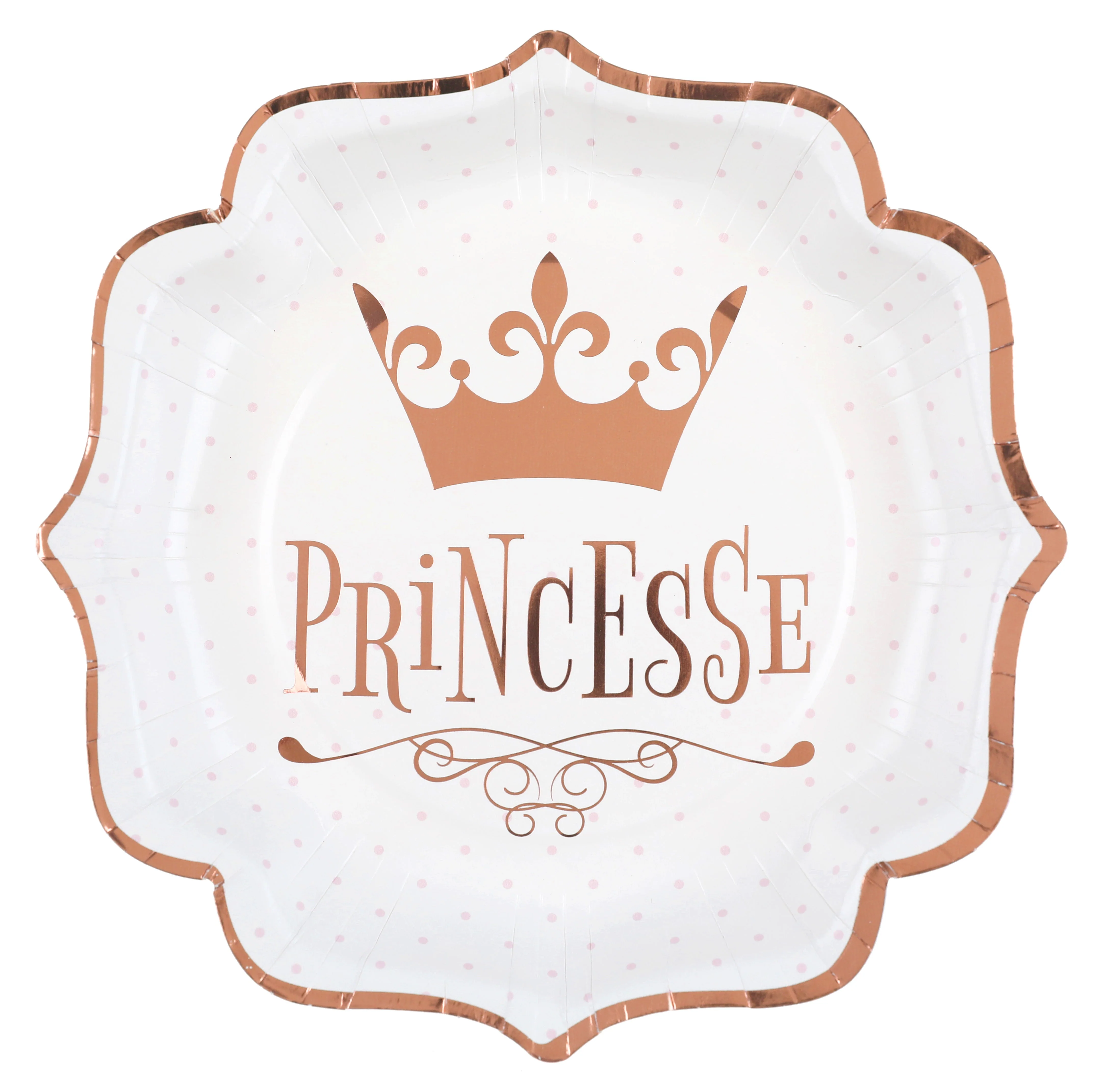 Royal Princess Pink Dinner Plates - Elegant Party Supplies for Trend-Setting Celebrations