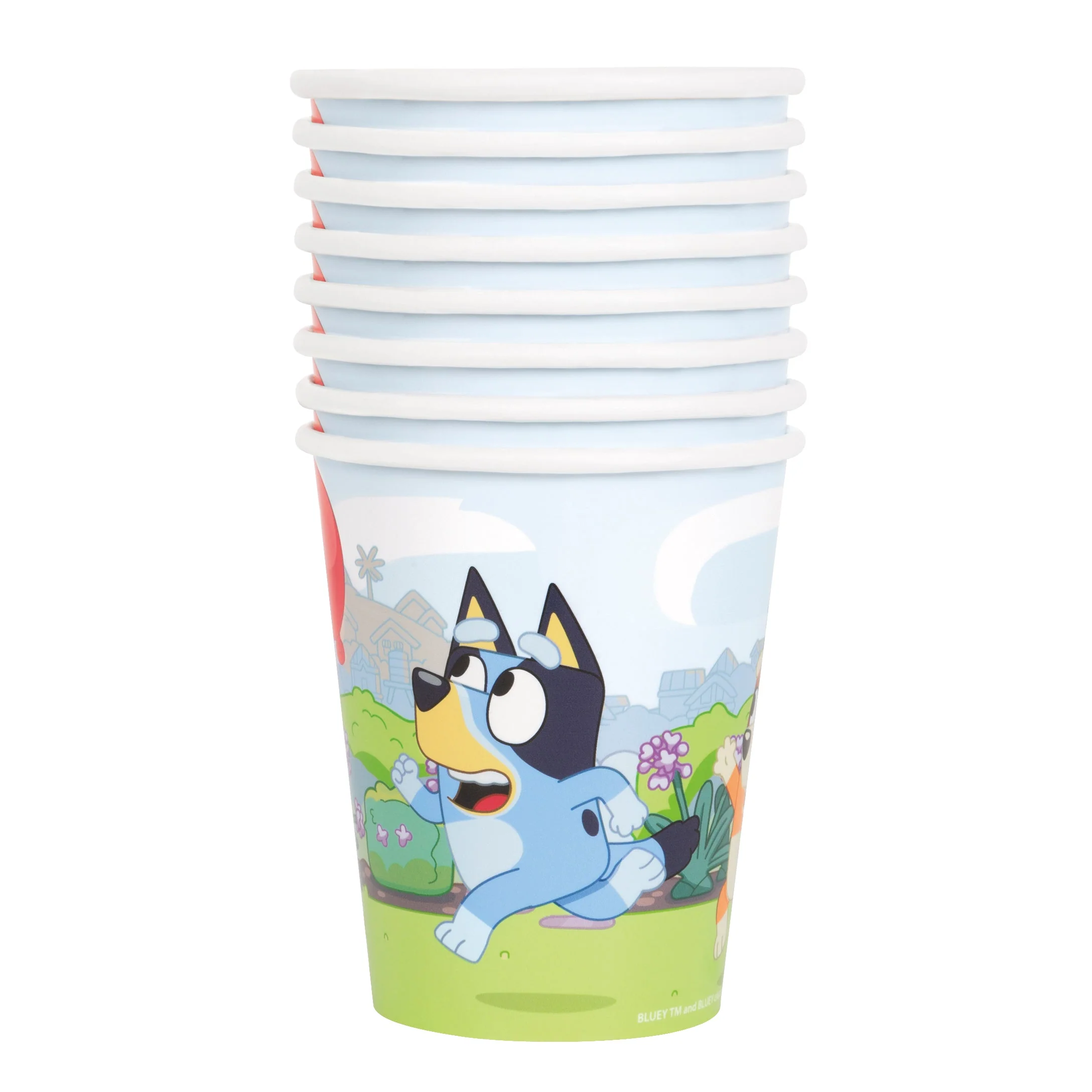 Bluey Paper Cups - Fun Birthday Party Supplies, Affordable & Thematic!