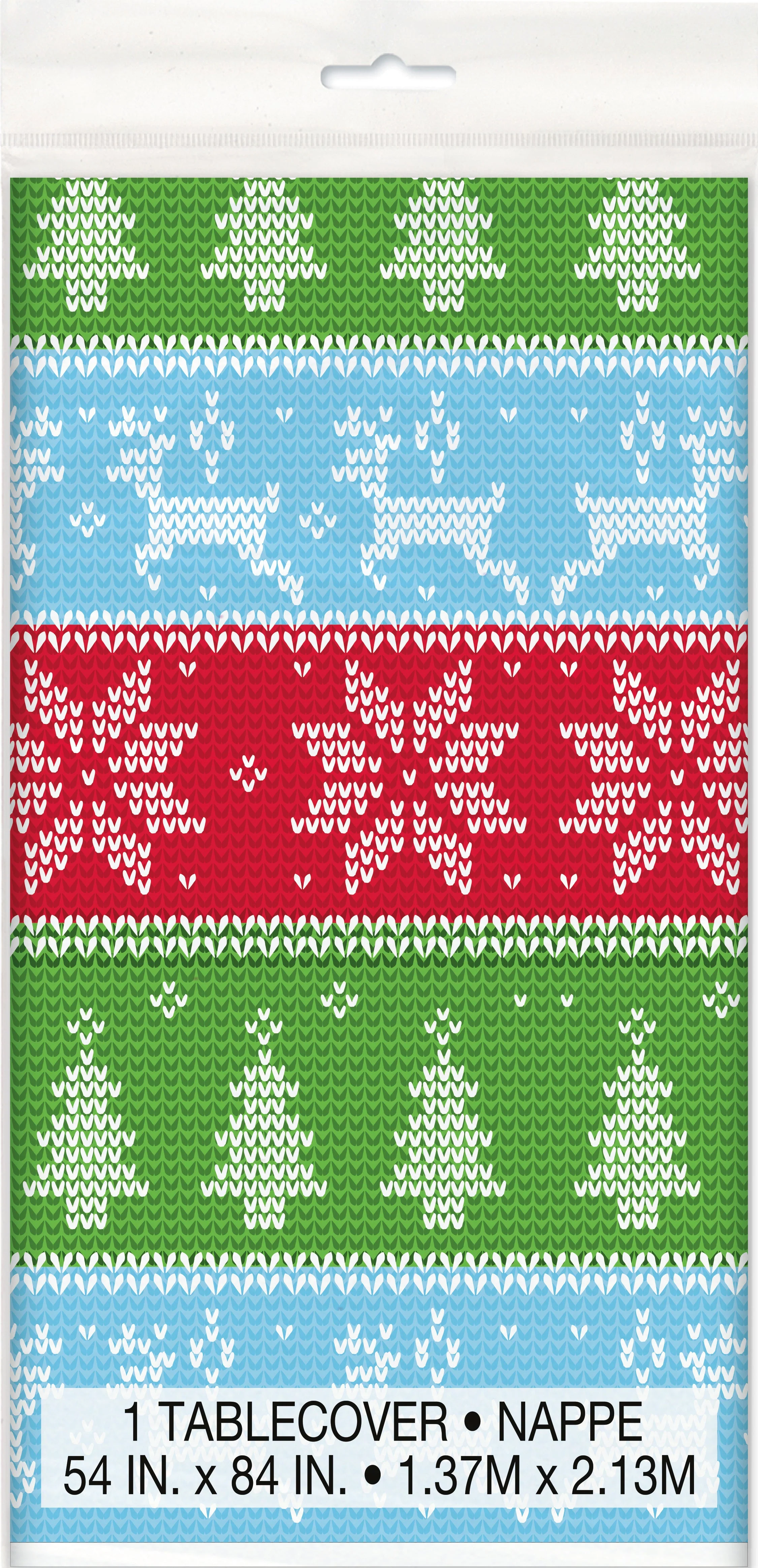 Deck the Halls with Ugly Sweaters Tablecover �C Festive Fun in Every Thread!