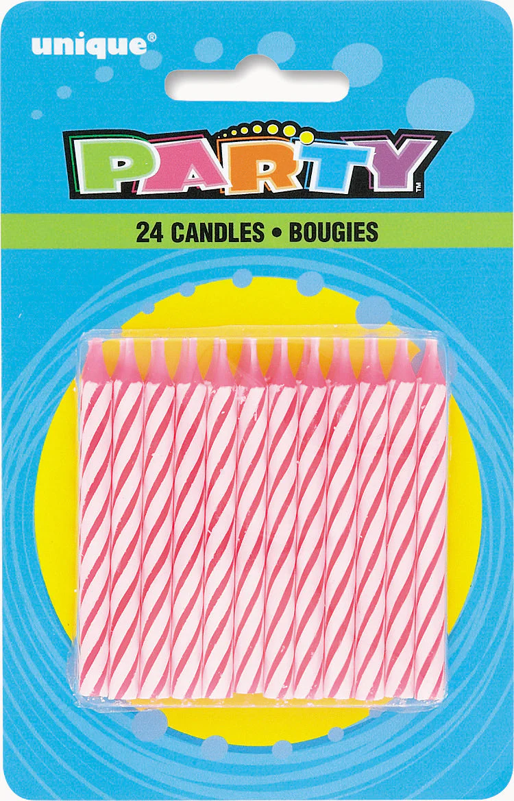 Celebrate Brightly with Affordable Coordinated Birthday Candles - Pack of 4