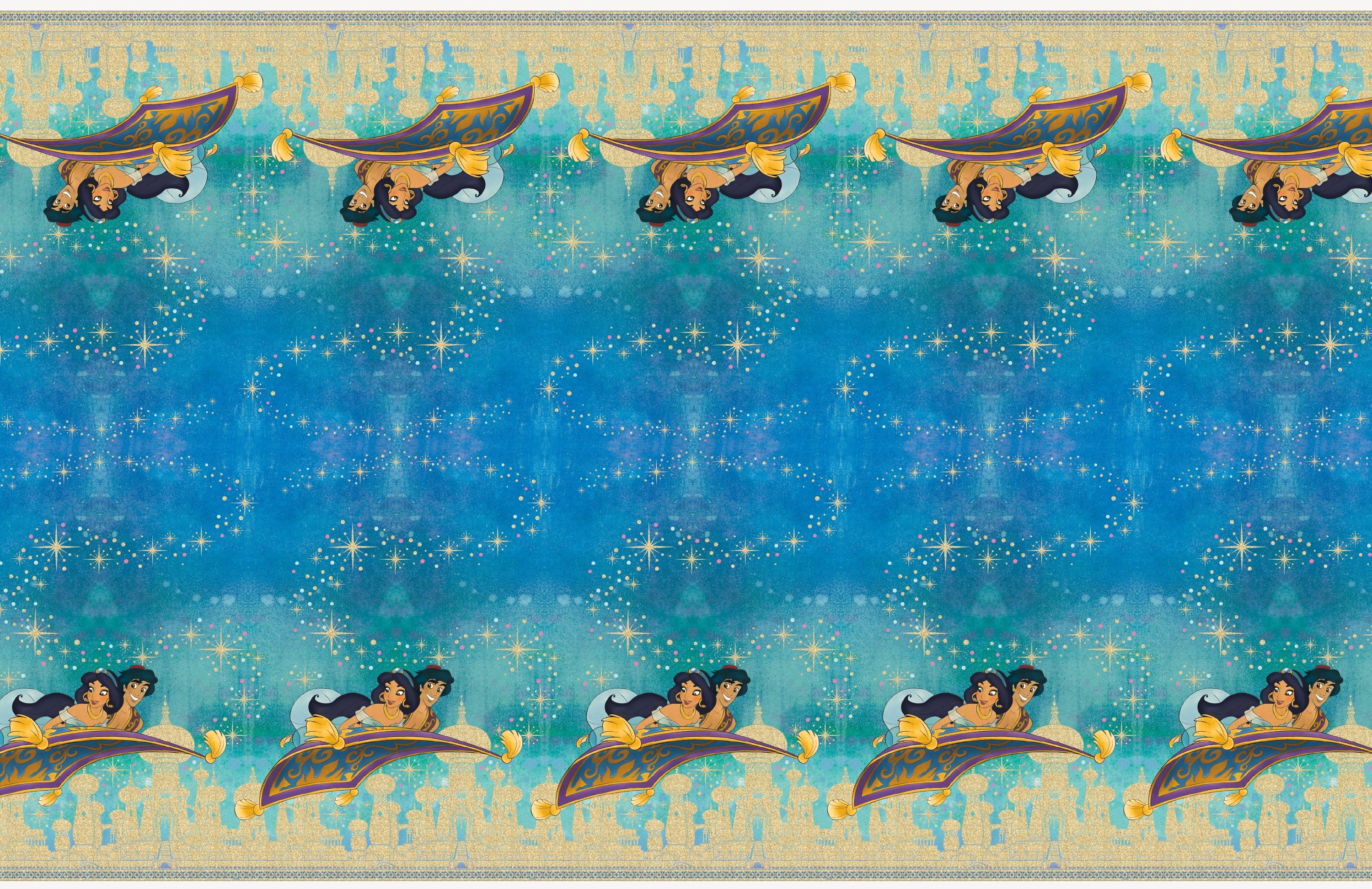 Magic Carpet Ride Aladdin Tablecover �C Elevate Your Party to A Whole New World!