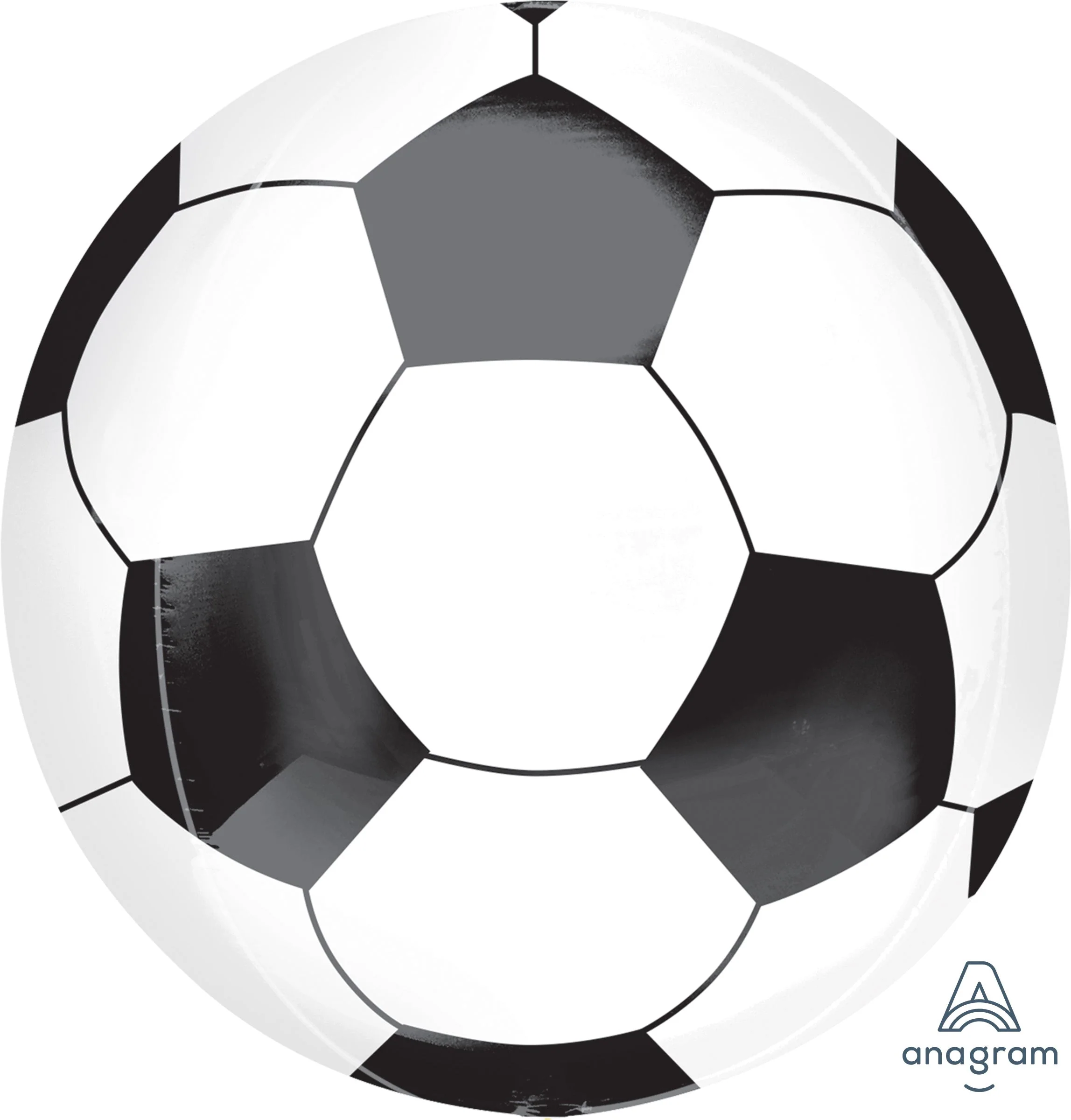 Spectacular Soccer-Themed Orbz Foil Balloon - Delightful Party Decor with Extended Float Time