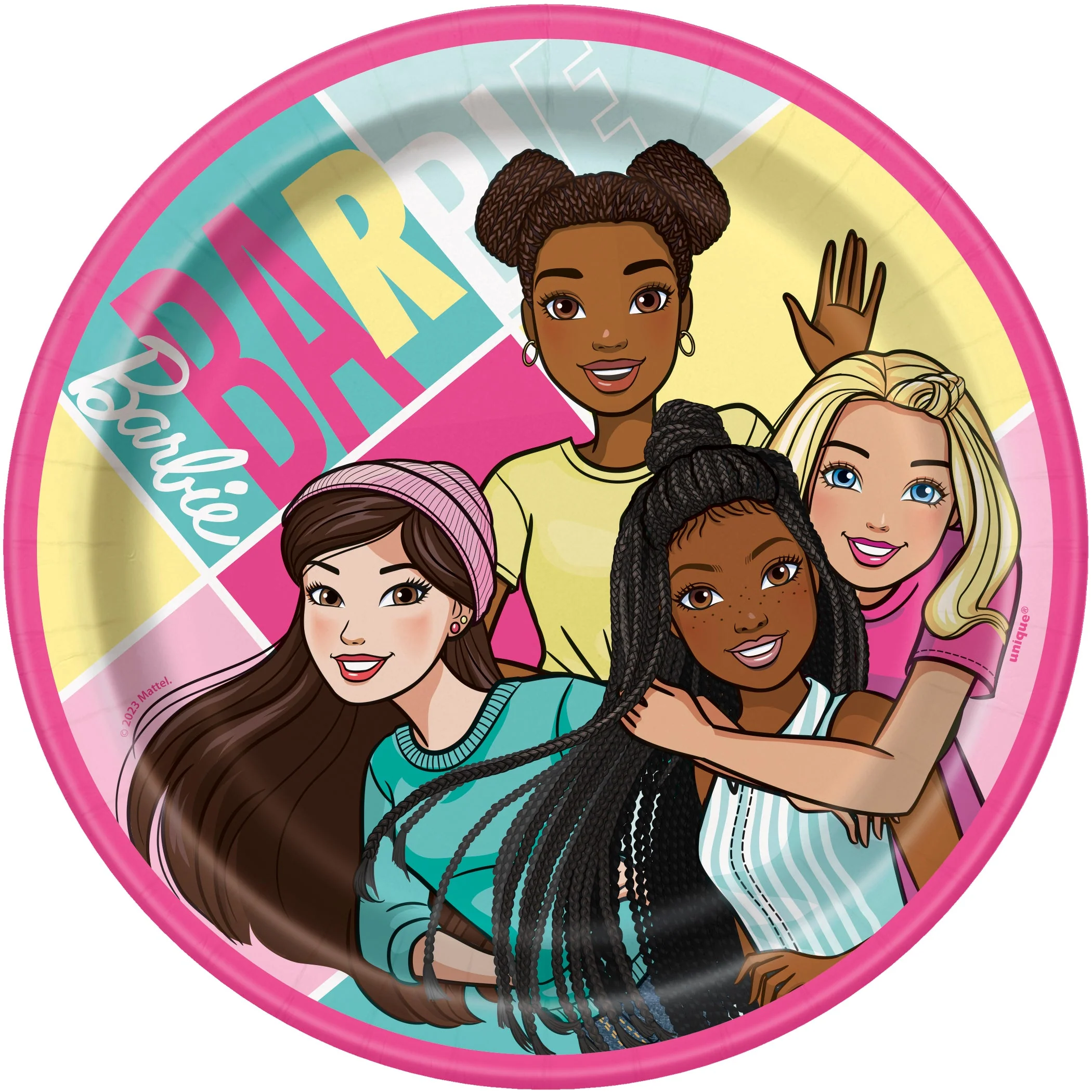 Barbie Dream Party Dessert Plates - Easy Setup, Affordable Themed Fun for Birthdays