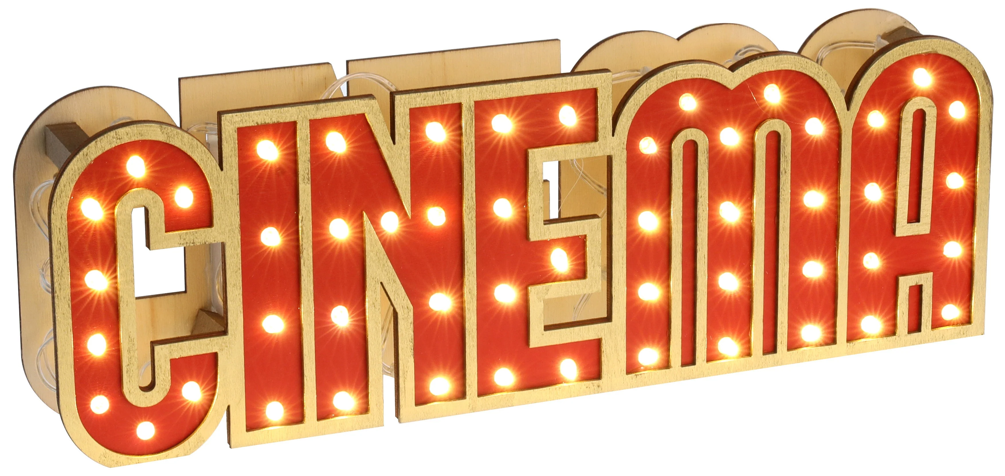 Movie-Themed Red Light Sign - Stylish Party Supplies for Elegant Birthday Celebrations