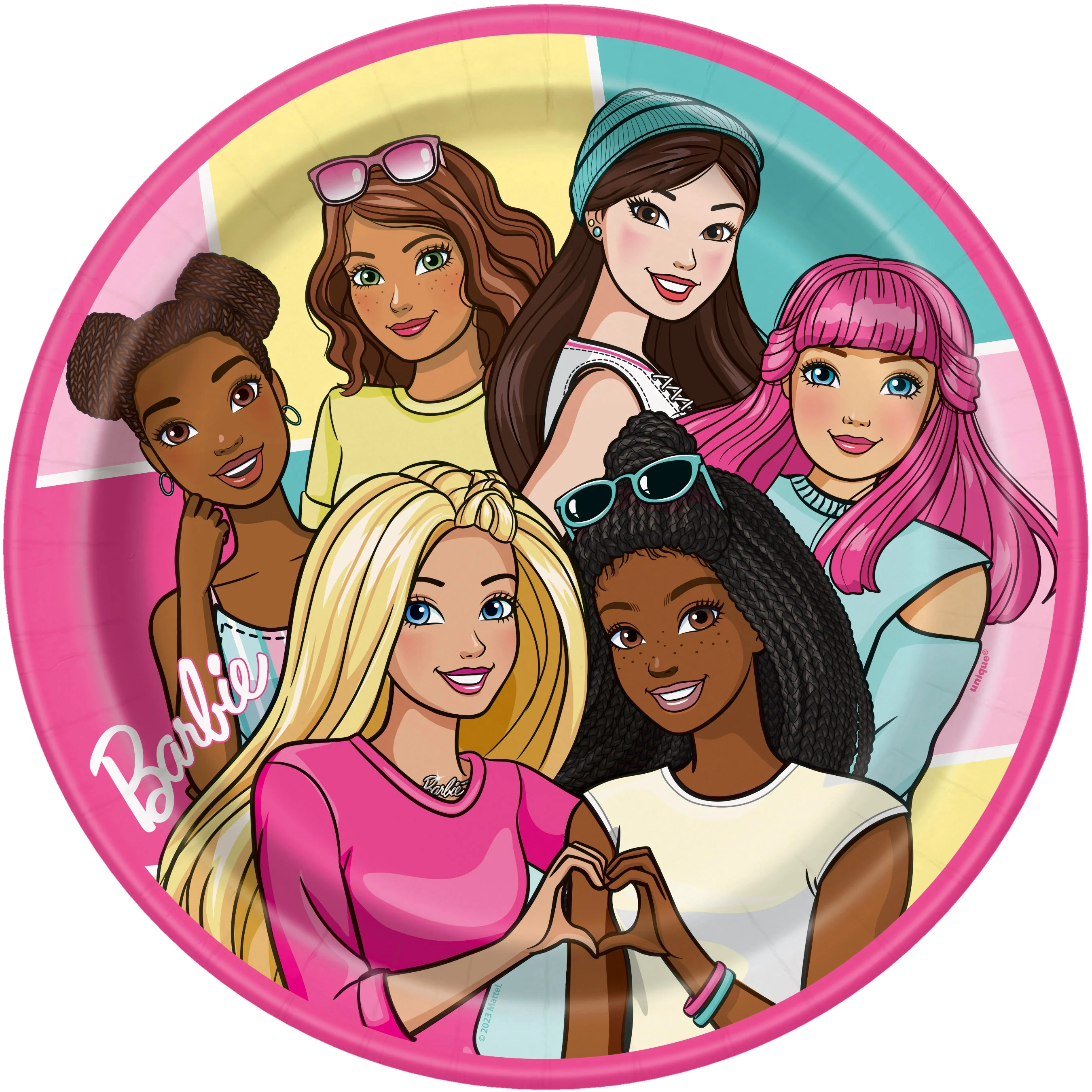 Barbie Dinner Plates - Affordable Party Supplies for Magical Celebrations