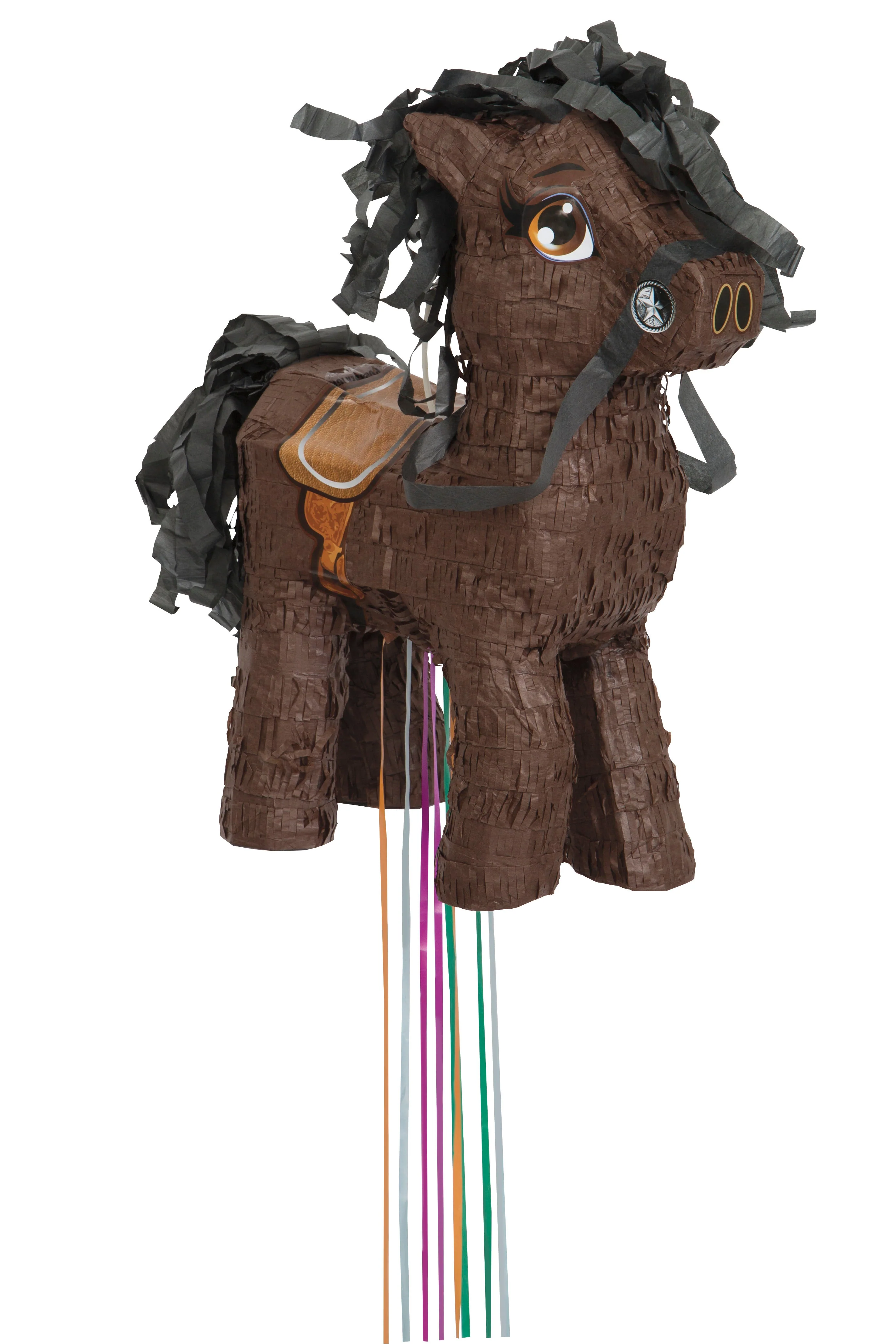 Giddy Up for Fun with Our Brown Horse Pinata �C Perfect for a Wild Ride!