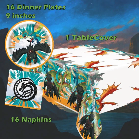 How to Train Your Dragon 4 Party Bundle �C Effortless Fun Awaits!