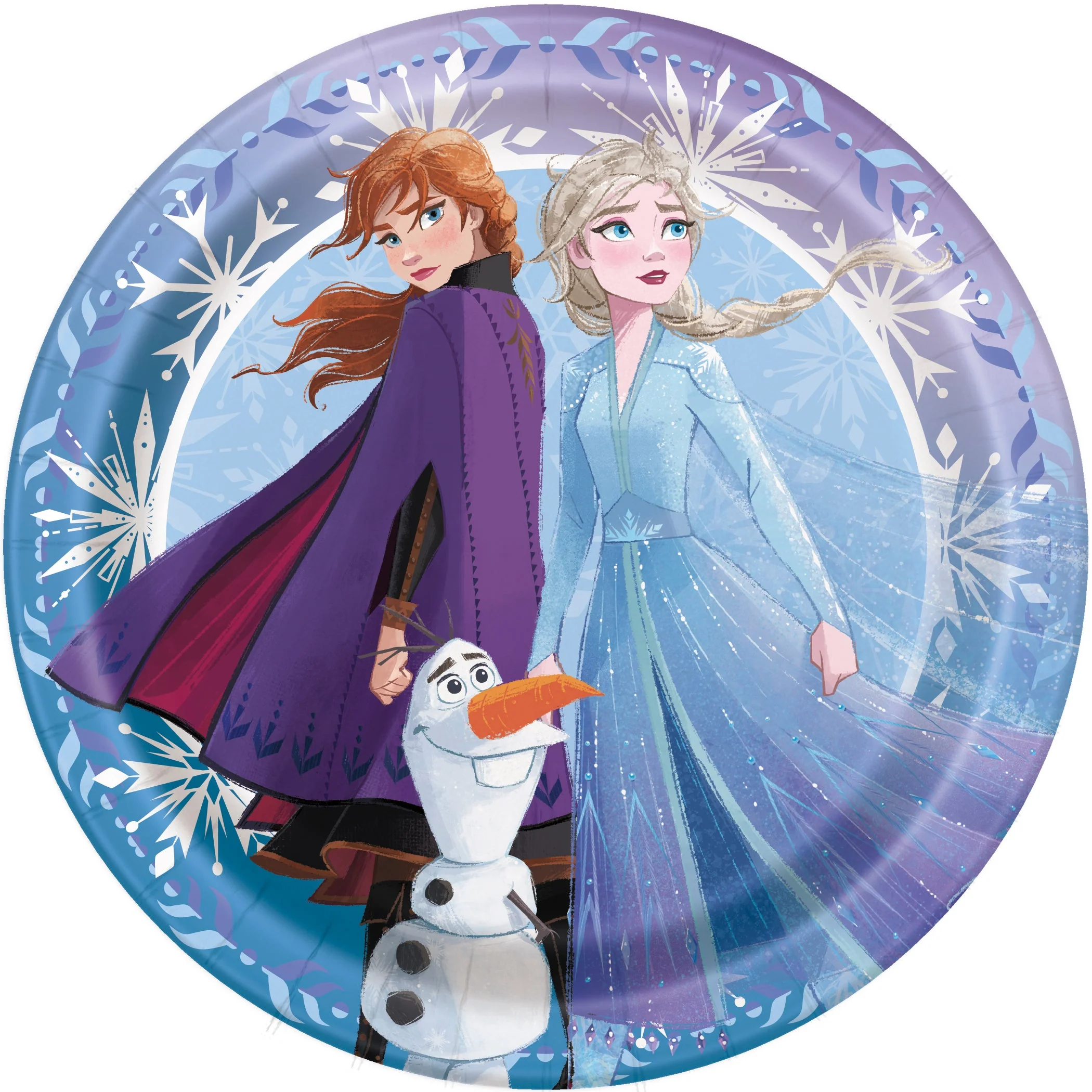 Frozen Wonderland Dessert Plates: A Snowy Delight for a Magical Celebration!
