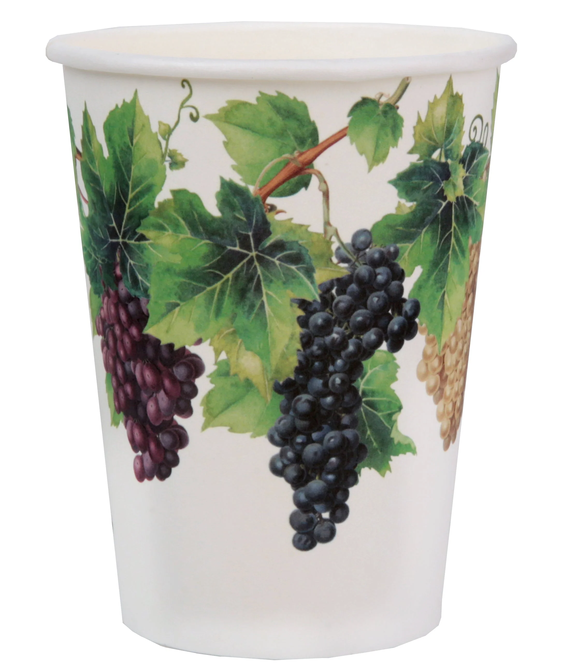 Viticural Divine: Luxury Paper Cups for Lavish Birthday Bashes - Party in Style!