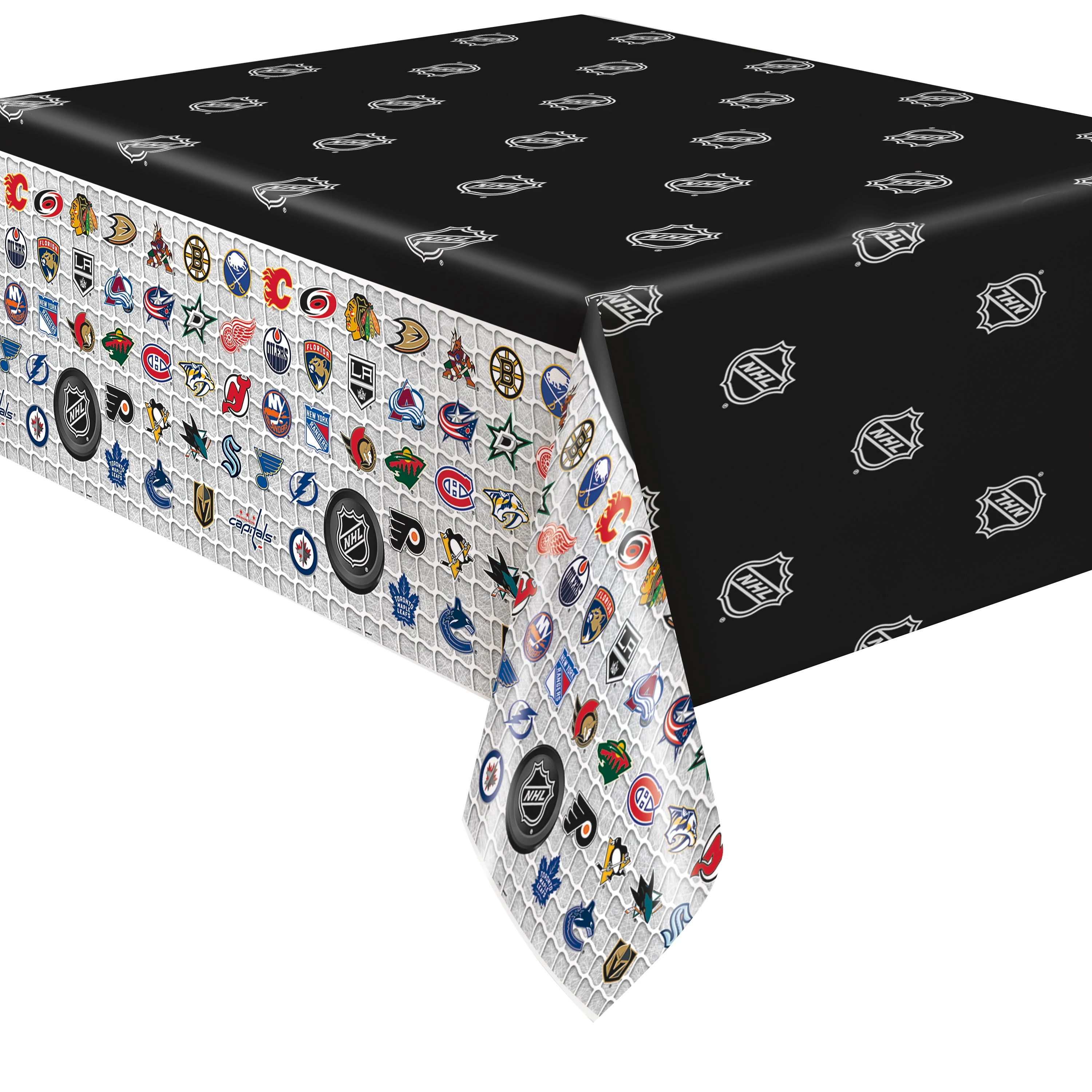 Ice-Ready NHL Tablecover �C Faceoff with Festive Flair!