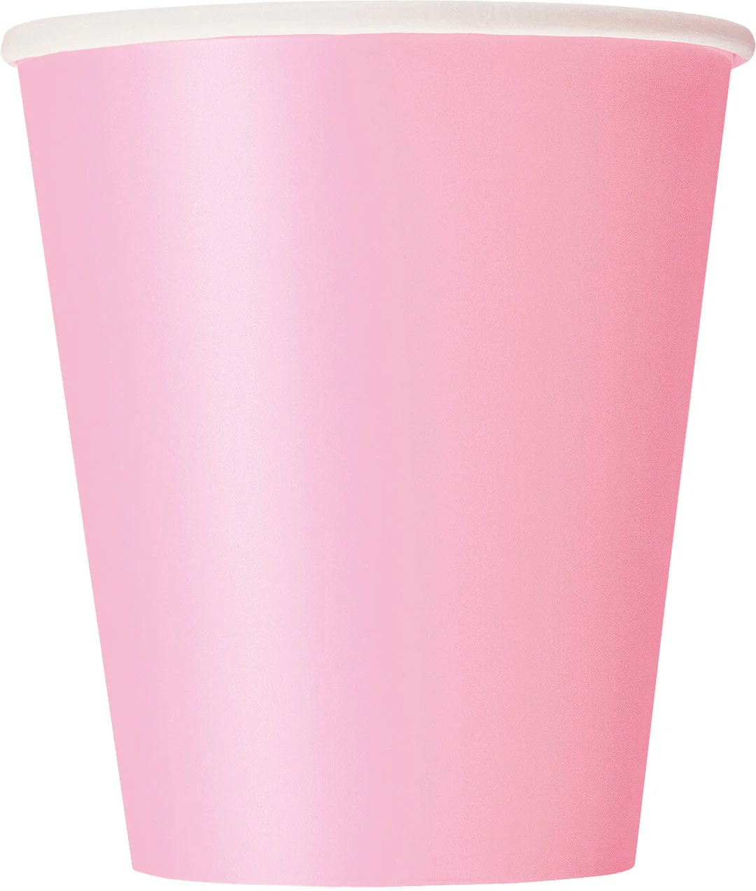 Lovely Pink Solid 9oz Paper Cups, 8ct - Perfect for Charming and Delightful Party Beverages!