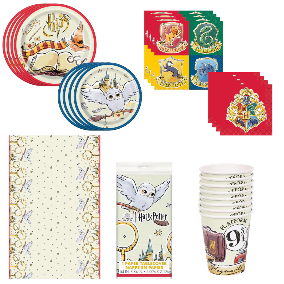 Ultimate Harry Potter Party Bundle: Complete Supplies for Magical Moments