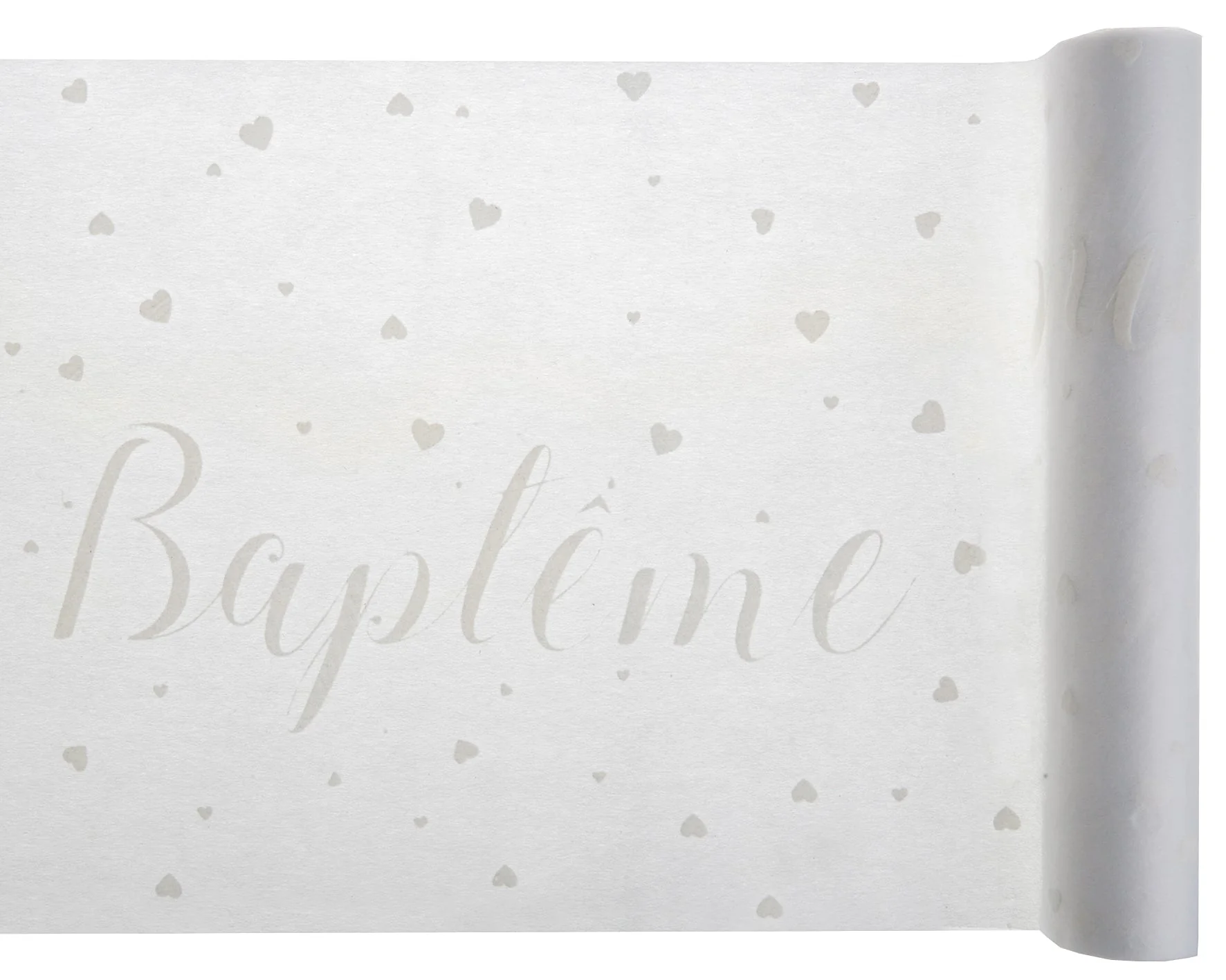 Stylish Baptism Party Table Runner - Elegant Aesthetic for a Classic Festive Touch