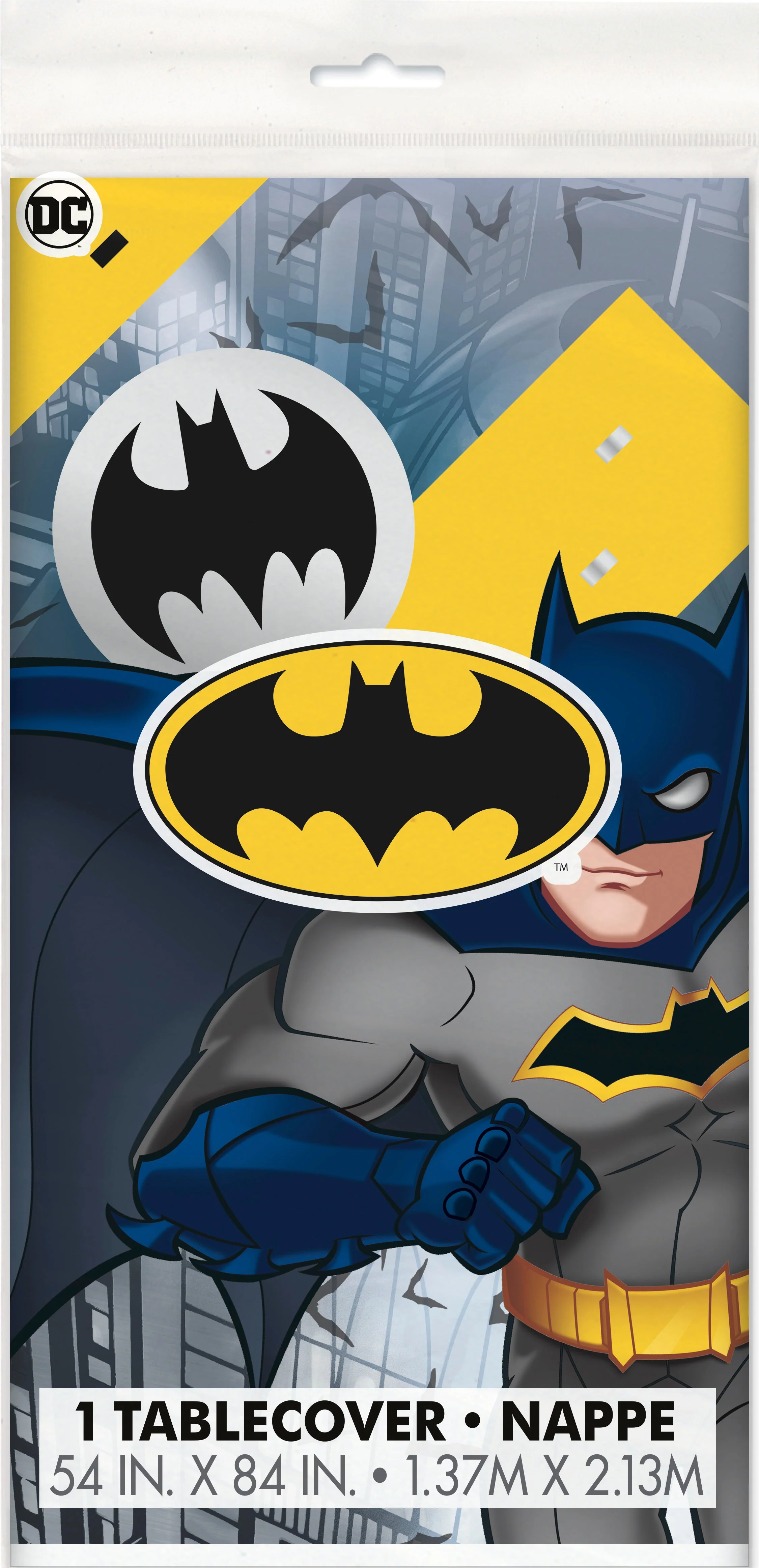 Dark Knight Batman Tablecover �C Gotham's Finest Party Essential!