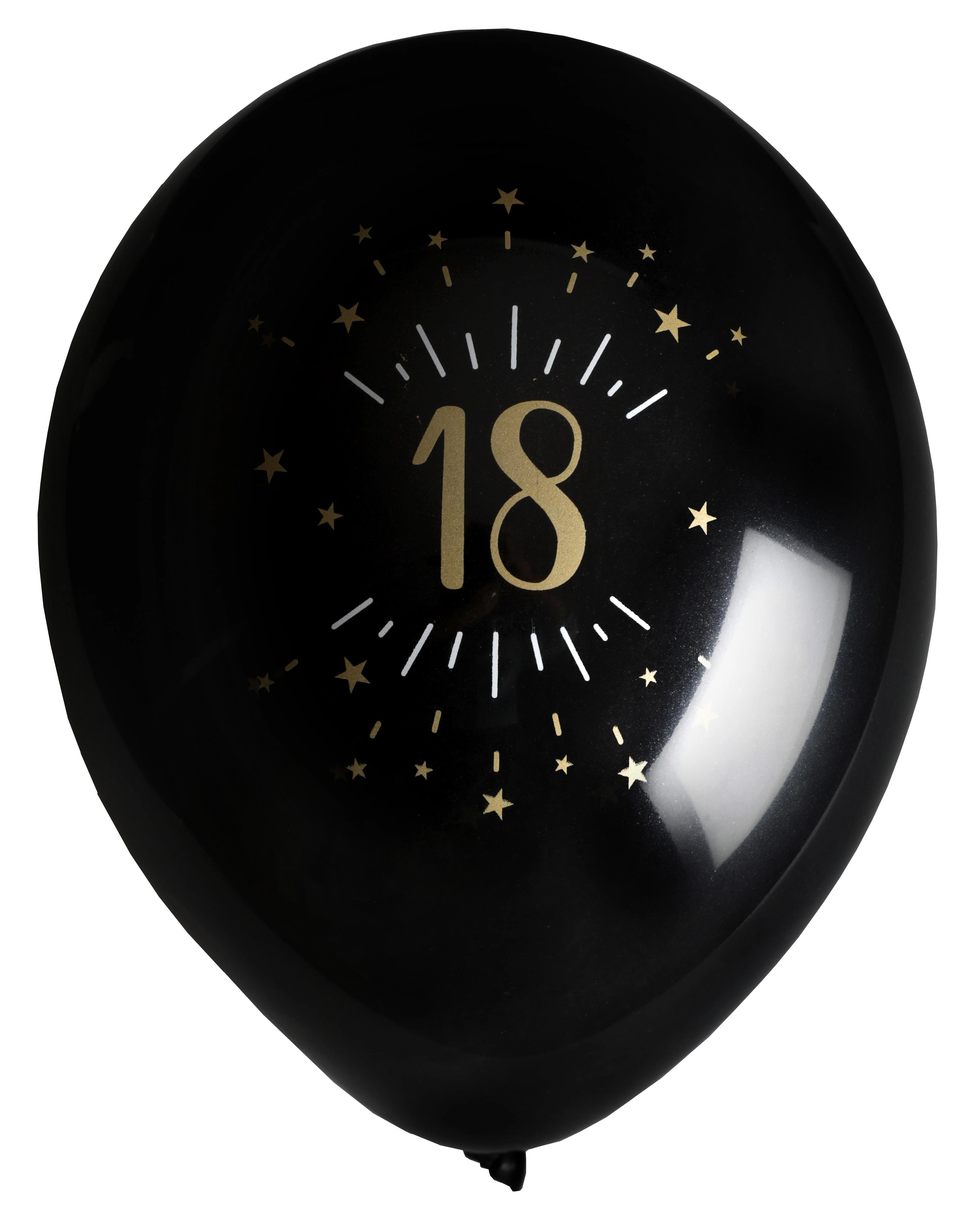 Premium 18th Birthday Gold Latex Balloons - Vibrant, Durable & Eco-Friendly Party Decor