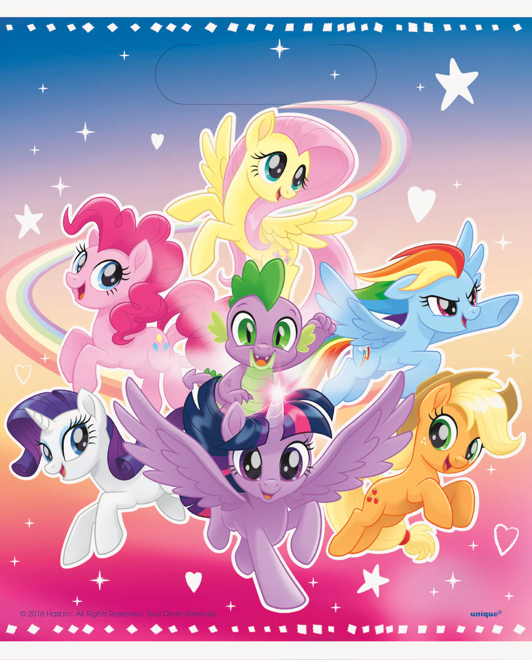 My Little Pony Loot Bags, 8ct - Perfect for Delightful Pony-Themed Parties!