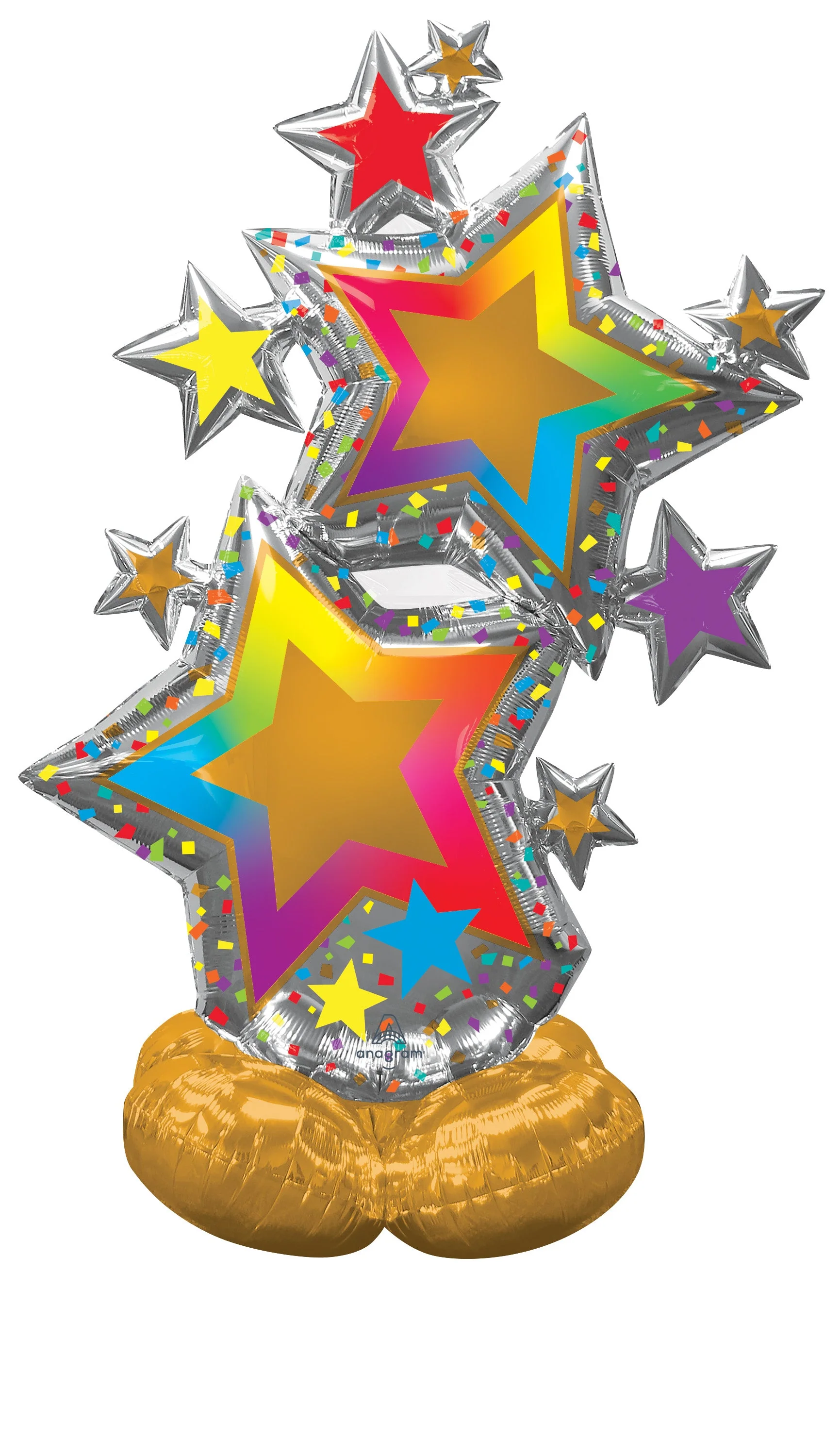 Colorful Star Cluster AirLoonz Balloon (59