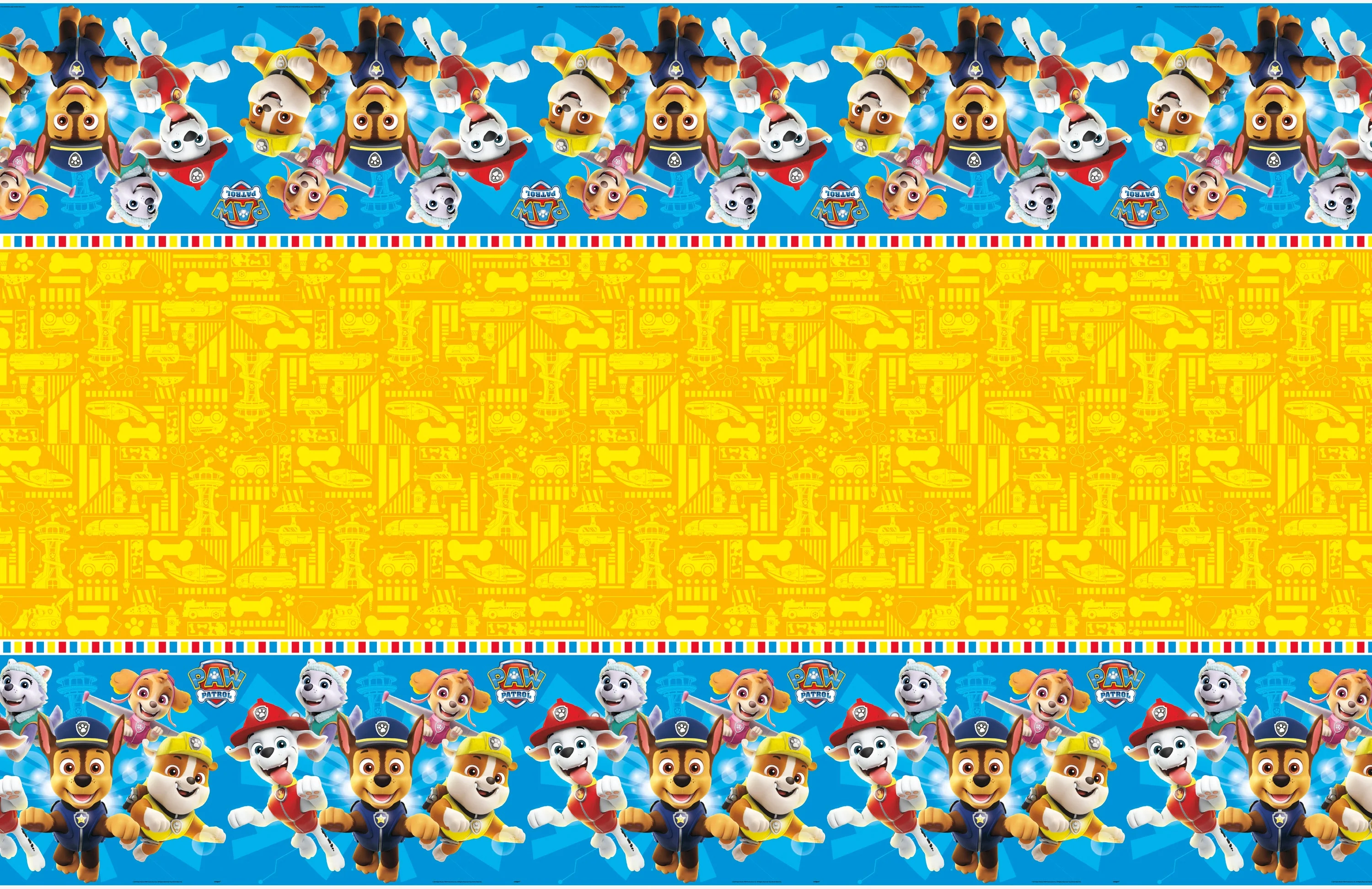 Easy Setup Paw Patrol Tablecloth: Affordable, Themed Party-Essential for Festive Celebrations