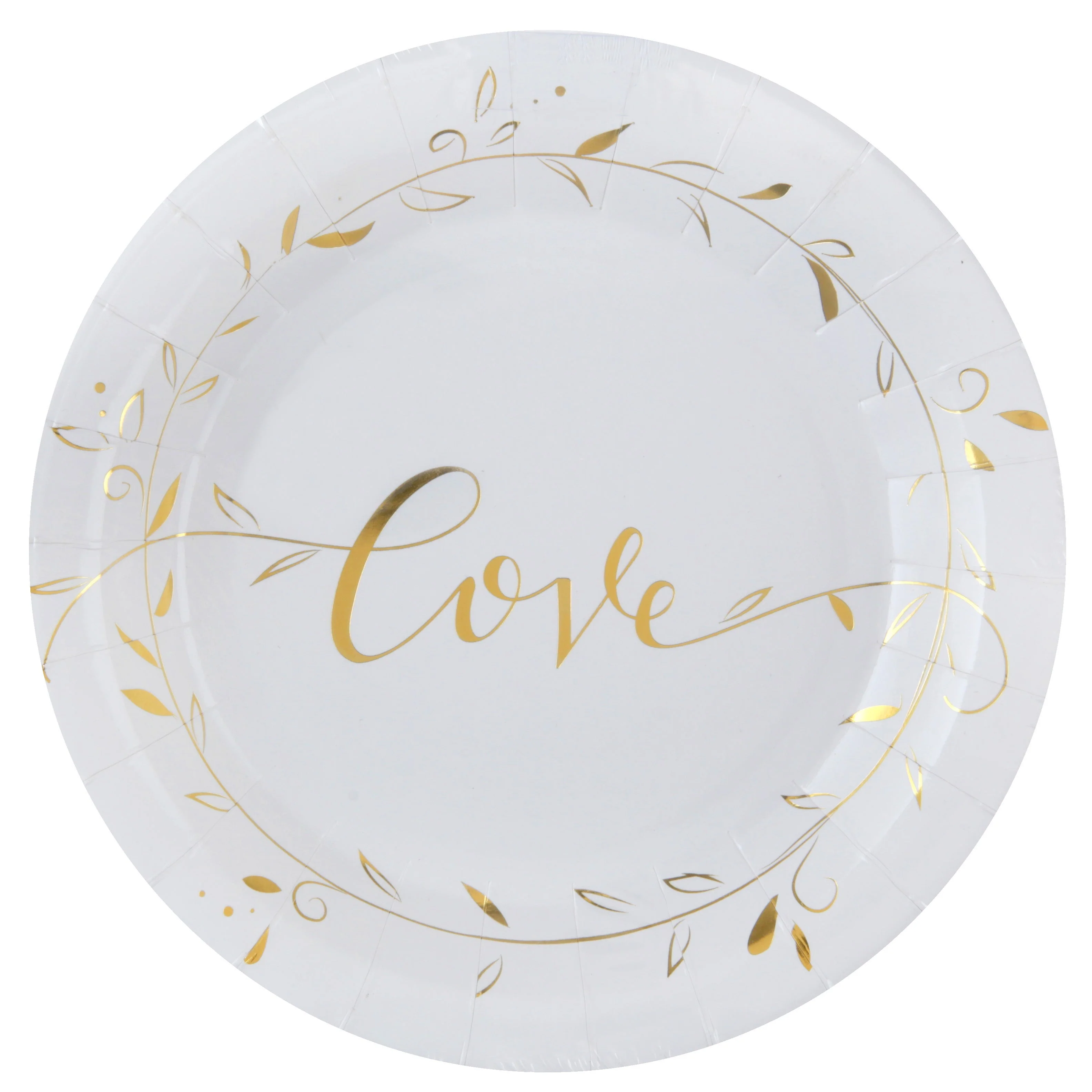 Exquisite Gold Dinner Plates for Wedding - Elegant, Trend-setting Party Bundle