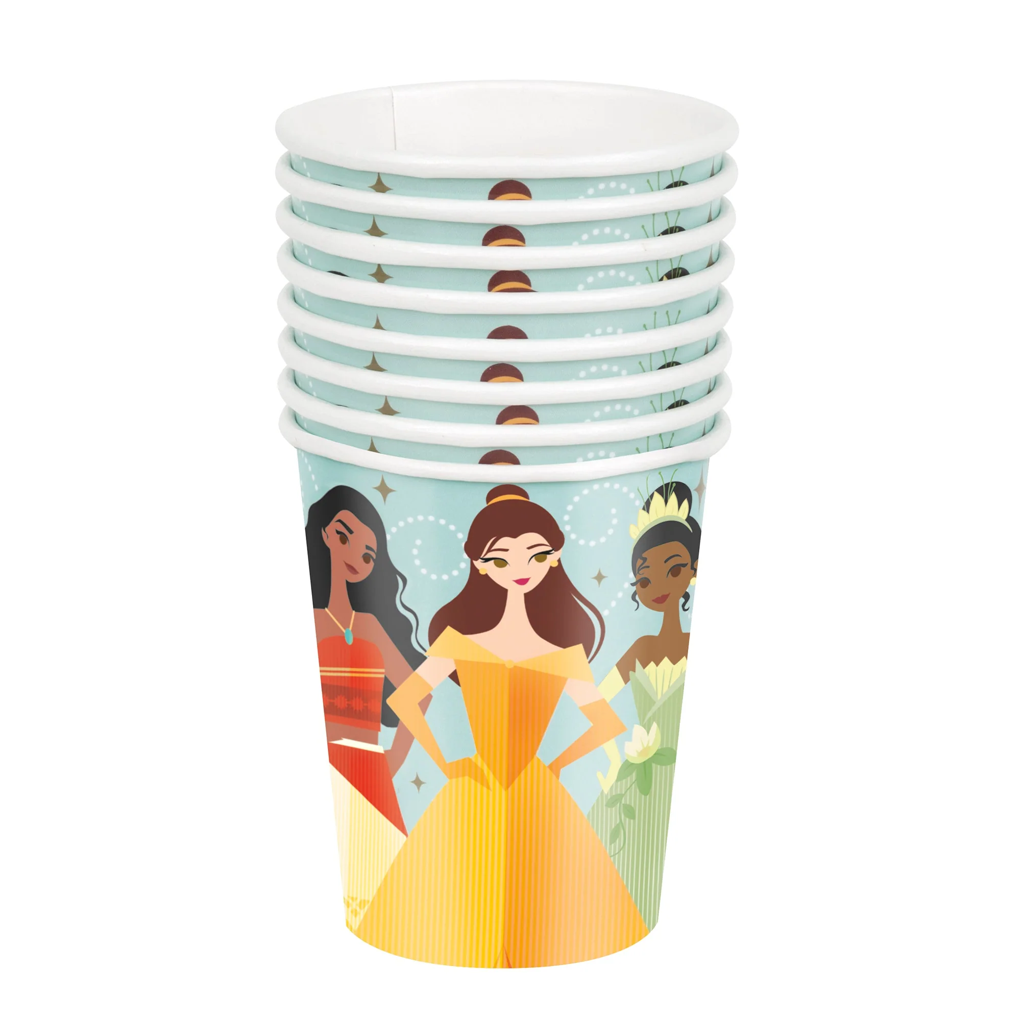 Princess Paper Cup (8) - Royal Fun for Every Little Princess!