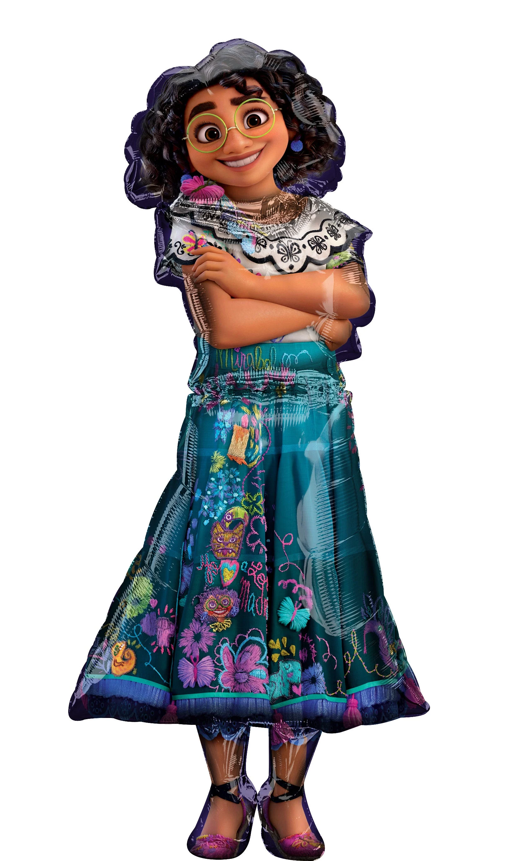 Enchanting Encanto Themed AirWalkers Foil Balloon - Unforgettable Party Surprise!