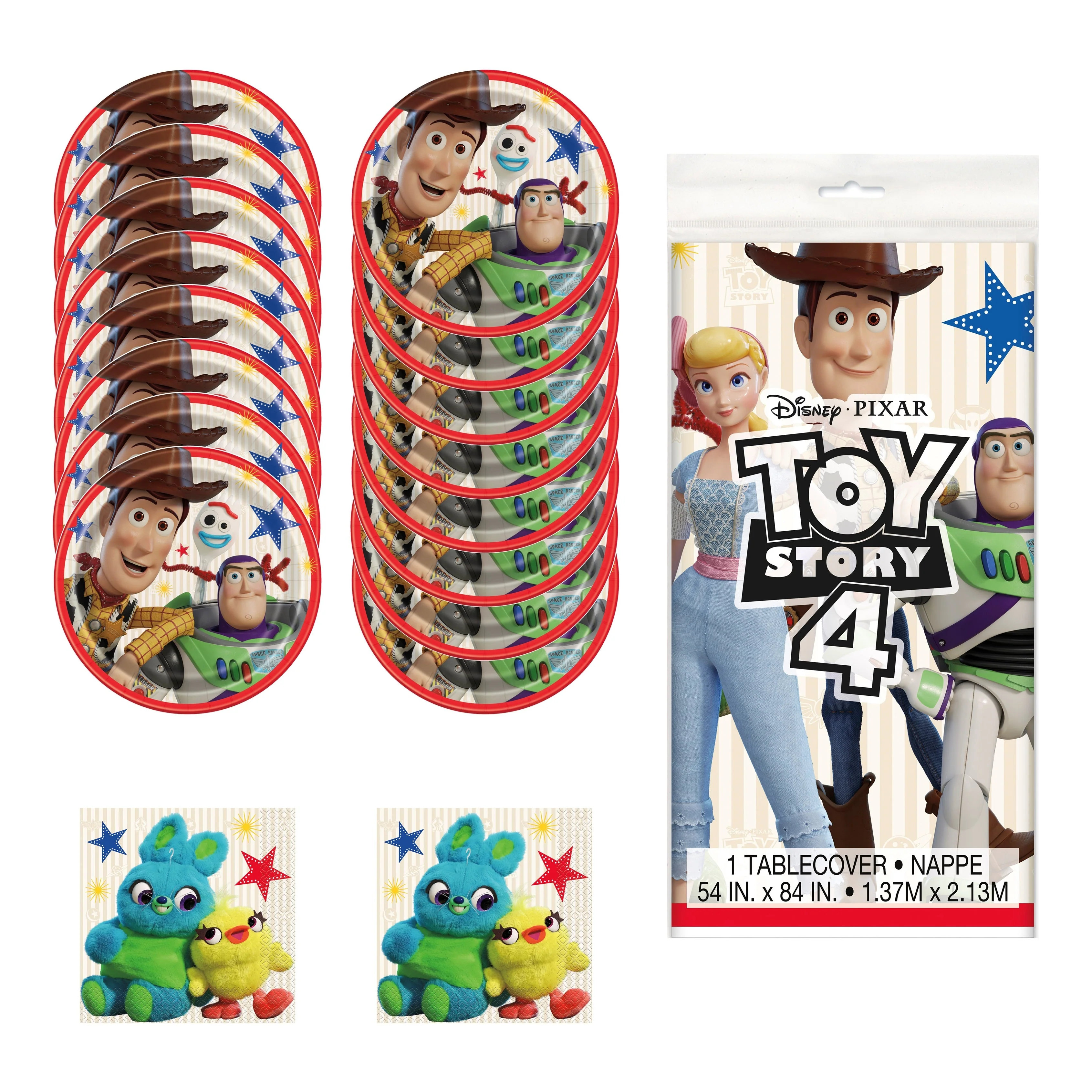 Endless Fun Toy Story Party Bundle - Official Licensed Essentials for 16 Guests