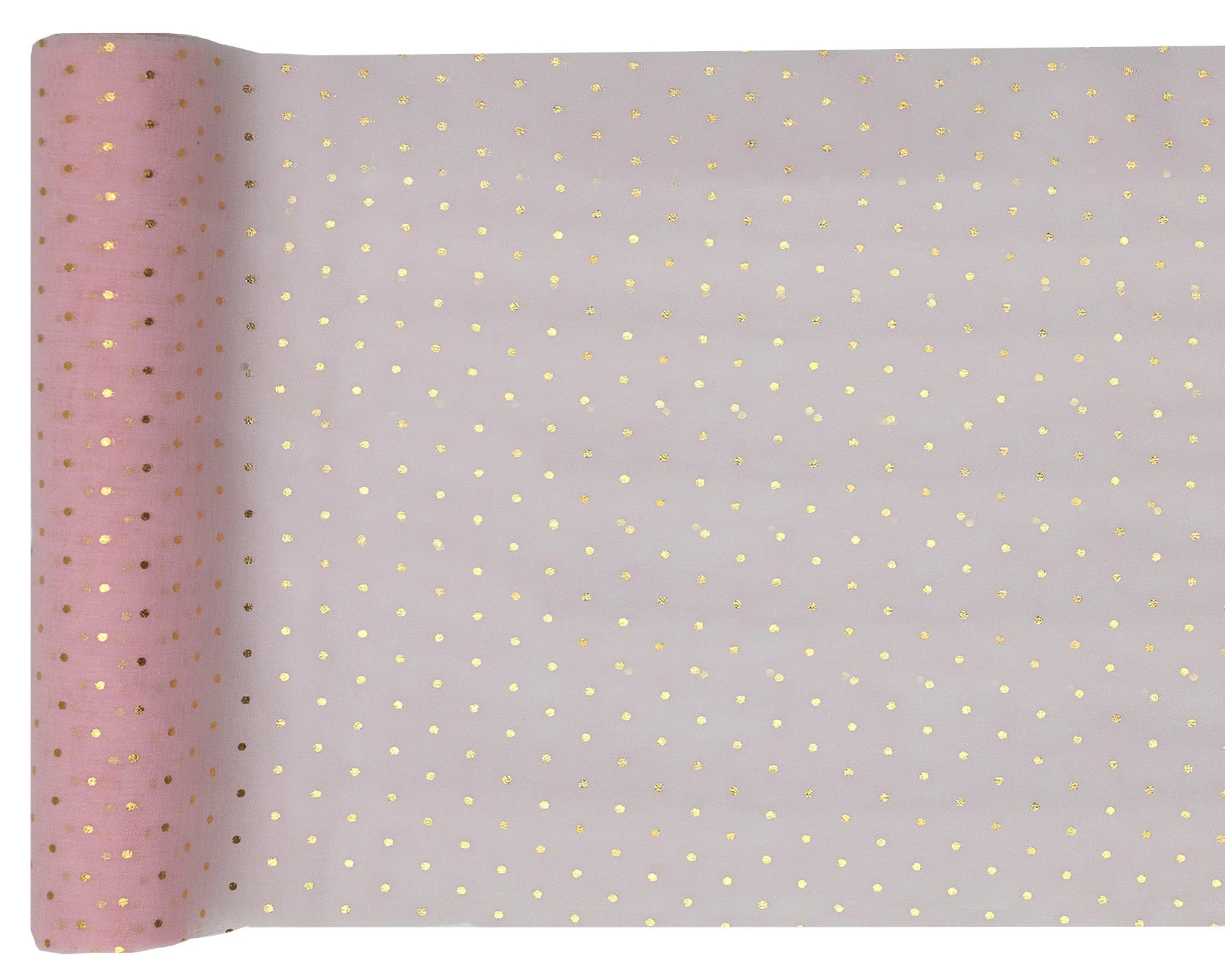 Elegant 'Feathered Pink Table Runner' for Stylish Birthday Party Decor