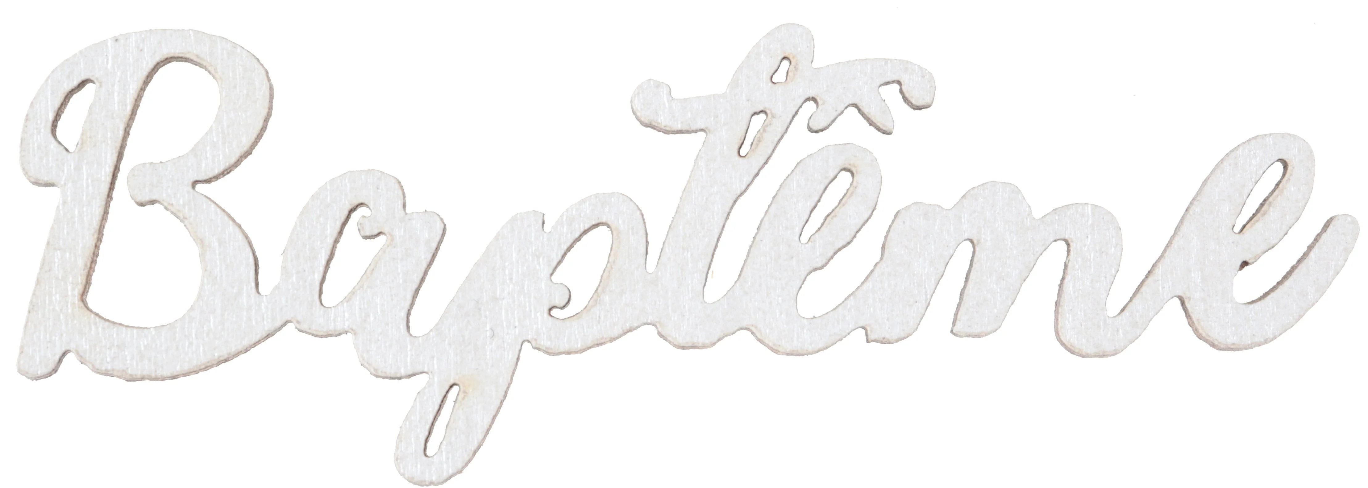 Elegant White Confetti Baptism Party Supplies �C Trendsetting, High-Aesthetic Decoration!